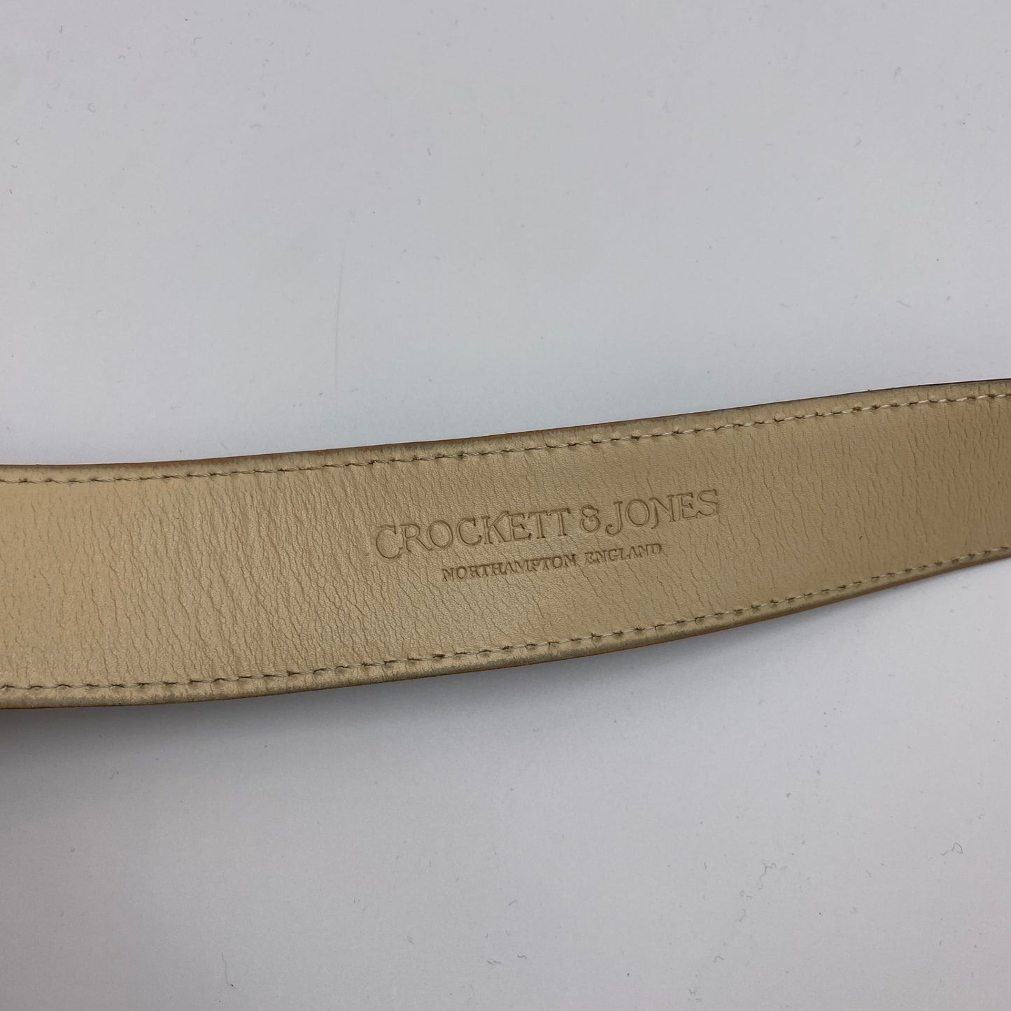 Crockett & Jones スエードベルト メンズ XL 黒系【中古】