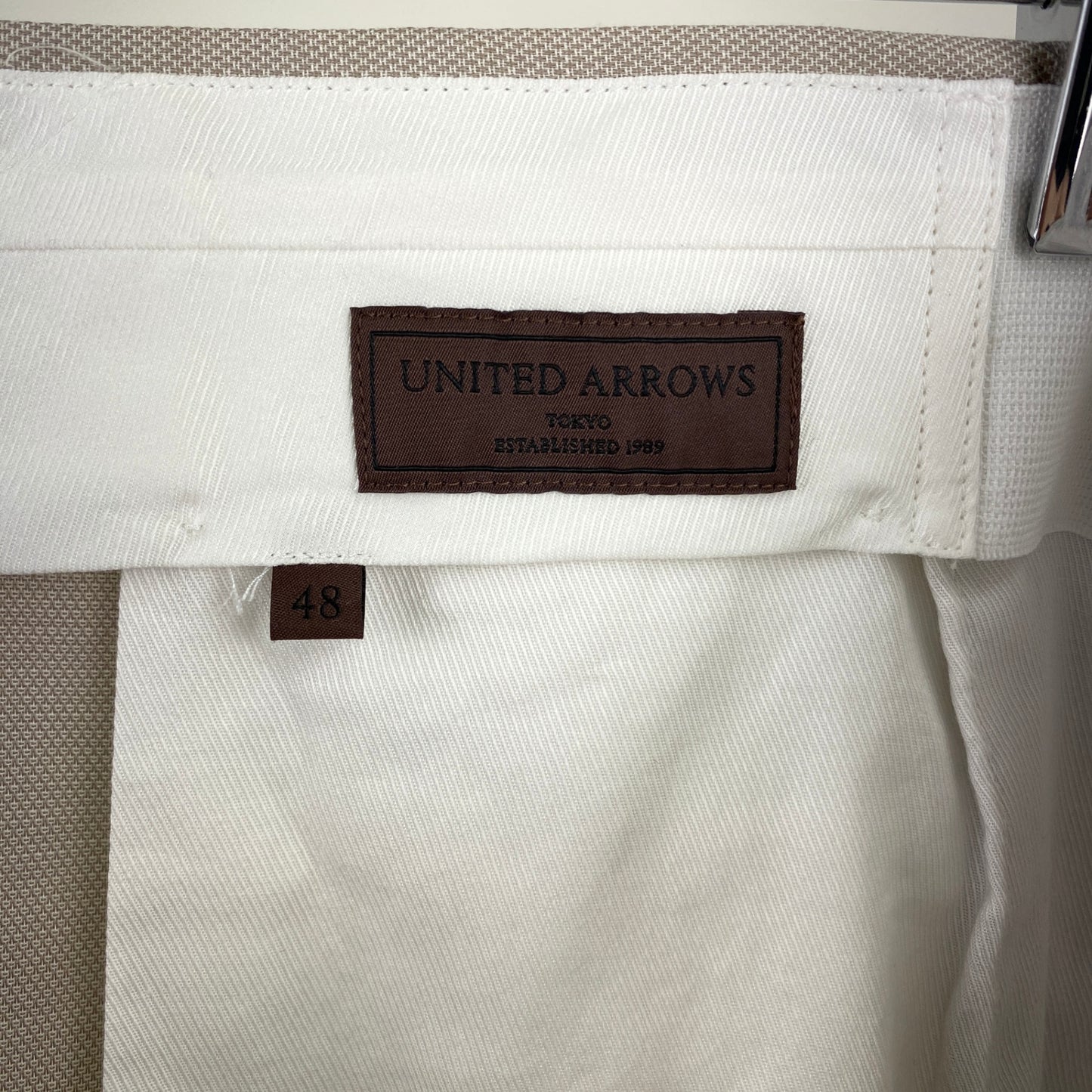 UNITED ARROWS パンツ メンズ L ベージュ系【中古】