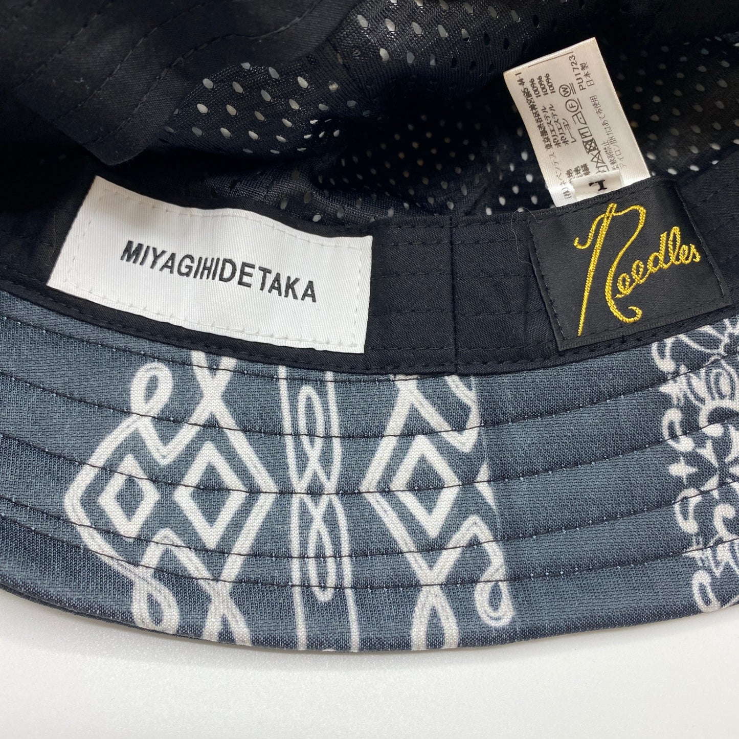 Needles バケットハット メンズ L 黒系【中古】