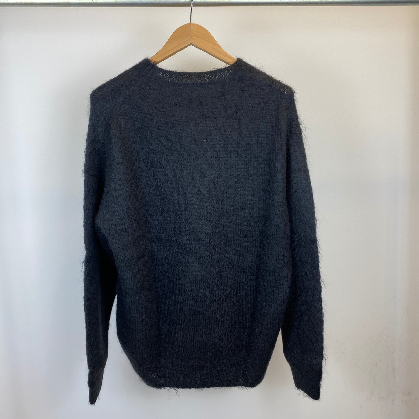 AURALEE モヘアニット メンズ L 黒系【中古】