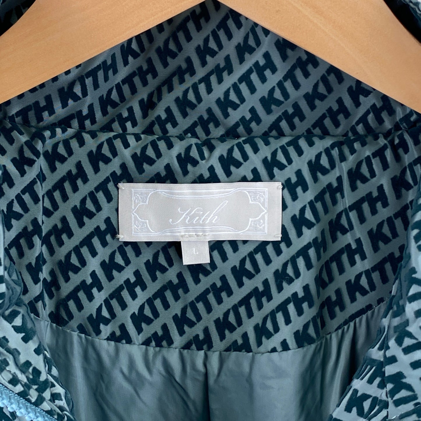 KITH ナイロンジャケット メンズ L 緑系【中古】