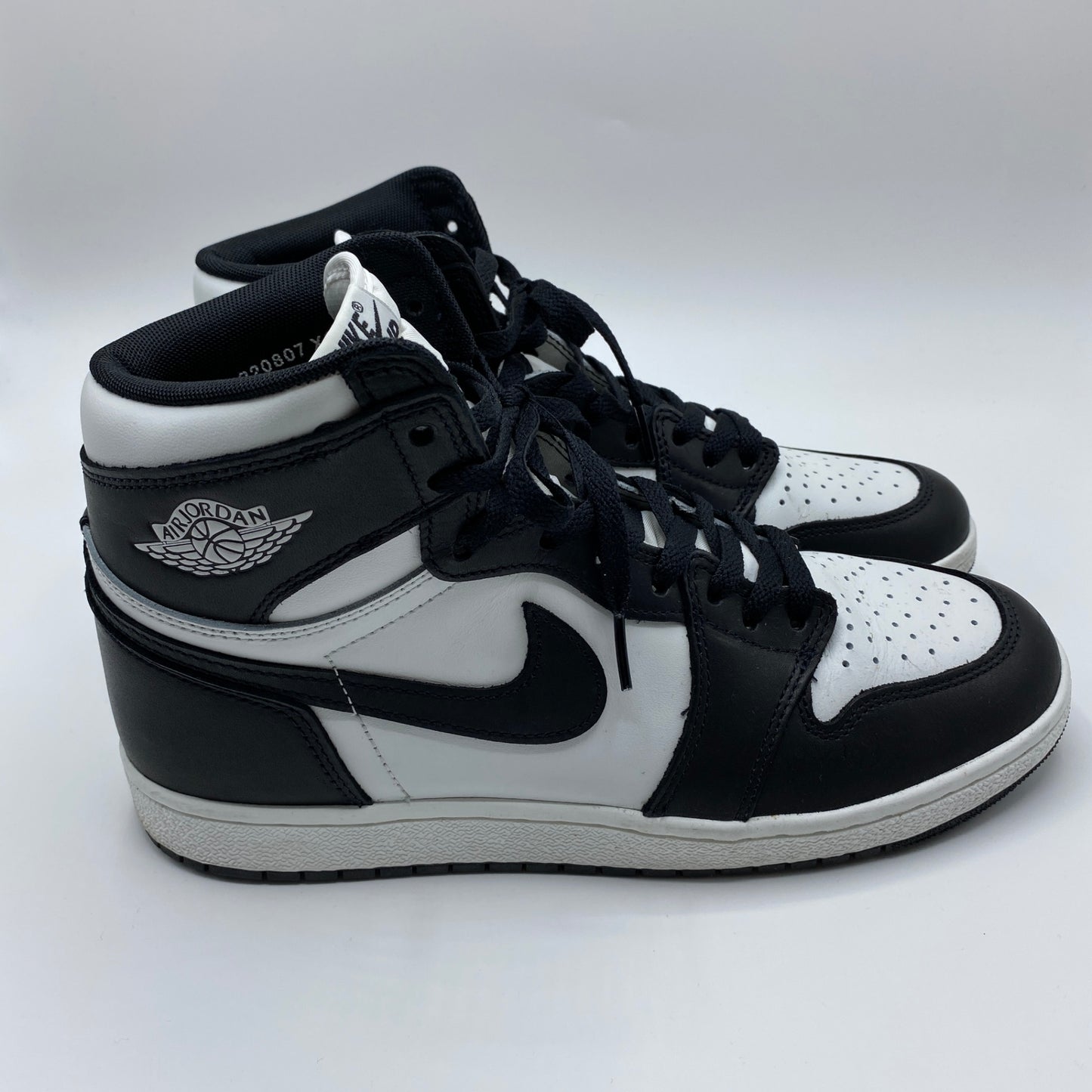NIKE AIR JORDAN 1 HIGH スニーカー メンズ 28cm 黒系【中古】