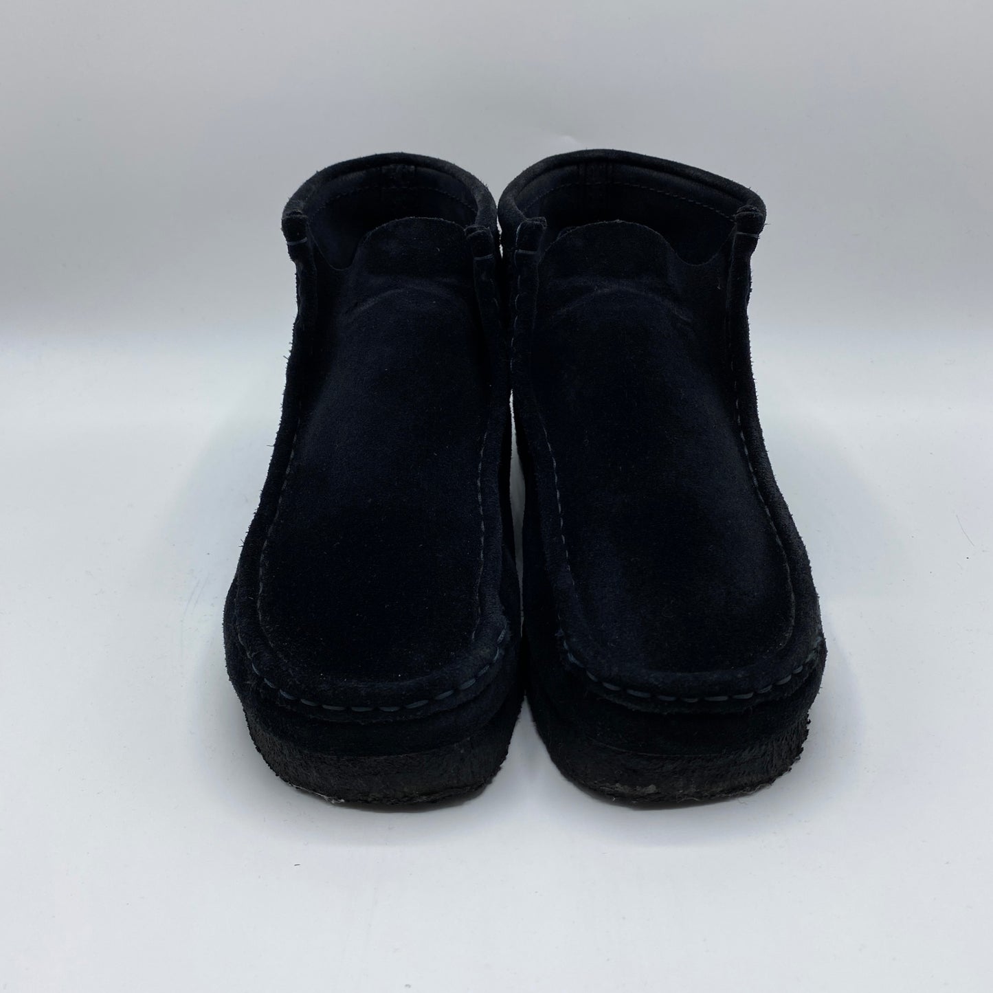 Clarks ワラビーブーツ メンズ 26.5cm 黒系【中古】