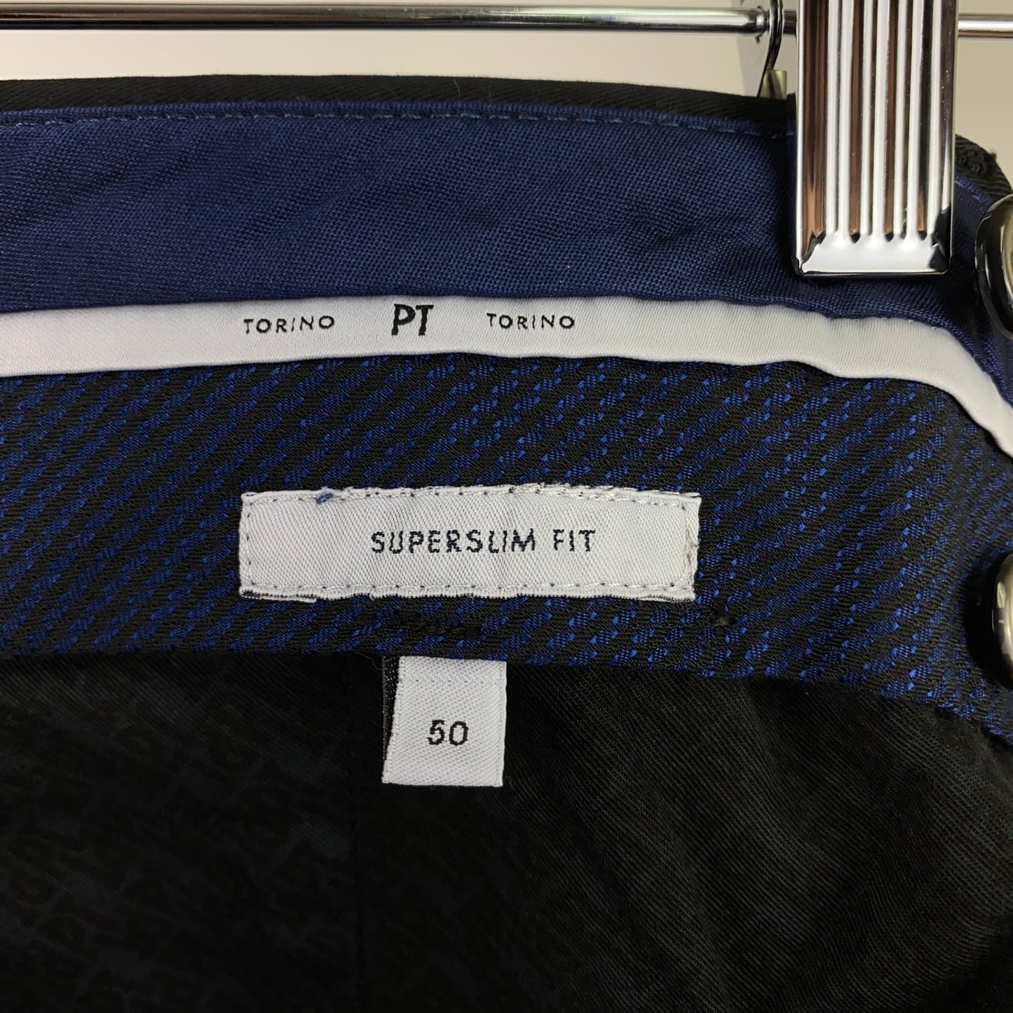 PT TORINO チノパンツ メンズ XL 黒系【中古】