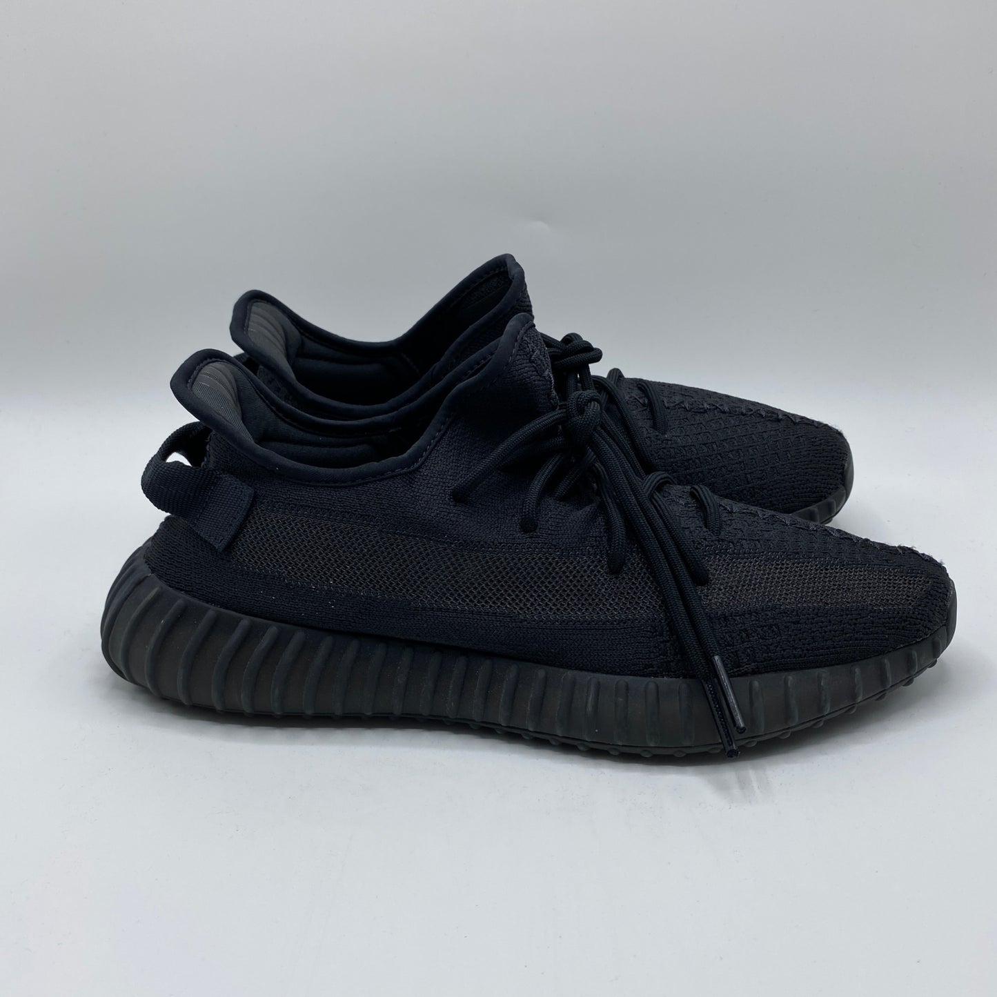 adidas YEEZY BOOST 350 スニーカー メンズ 28.5cm 黒系【中古】