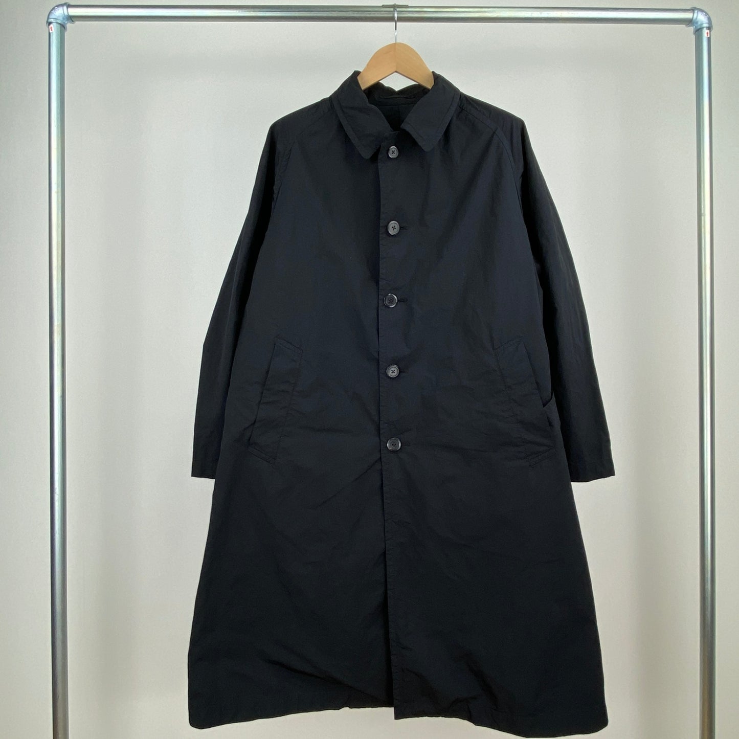 TOMORROWLAND ステンカラーコート メンズ L 黒系【中古】
