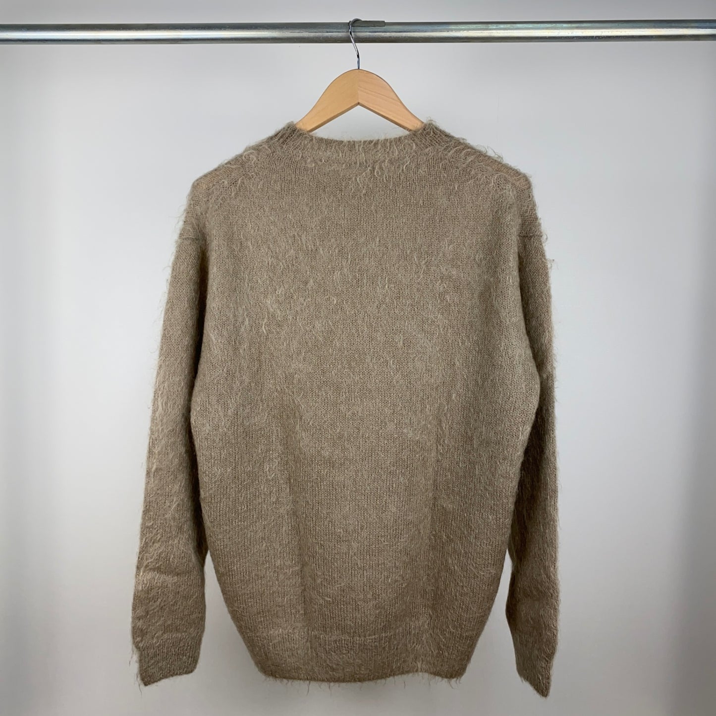 AURALEE モヘアニット メンズ L ベージュ系【中古】