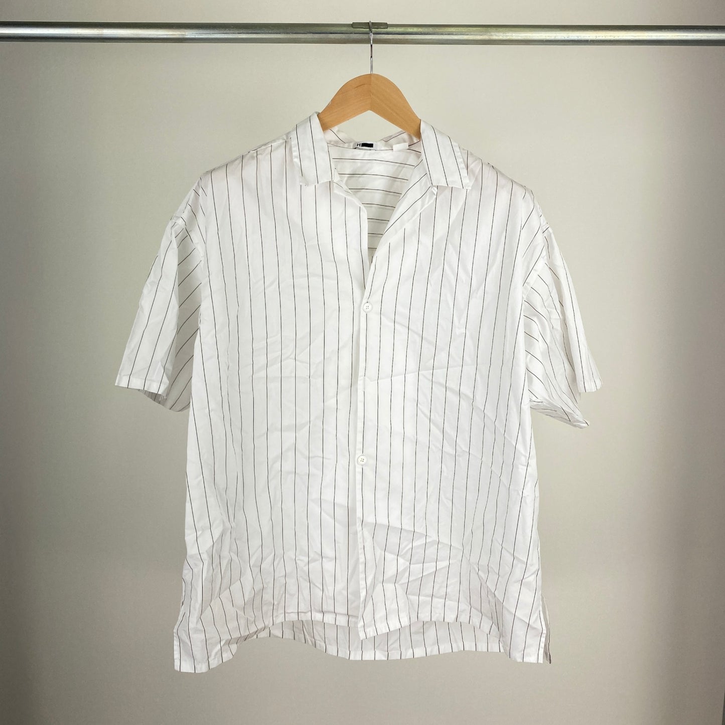 H BEAUTY & YOUTH 半袖シャツ メンズ L 白系【中古】