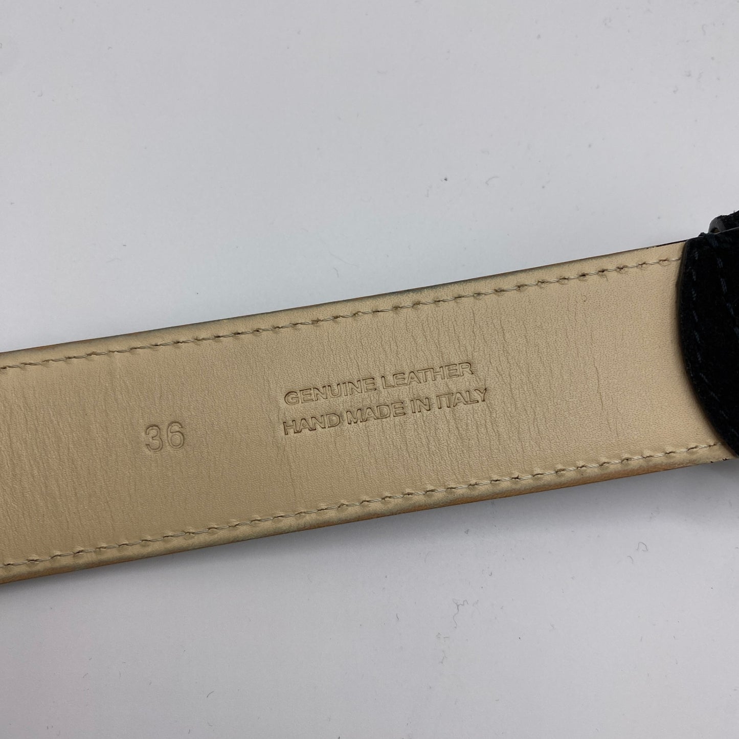 Crockett & Jones スエードベルト メンズ XL 黒系【中古】