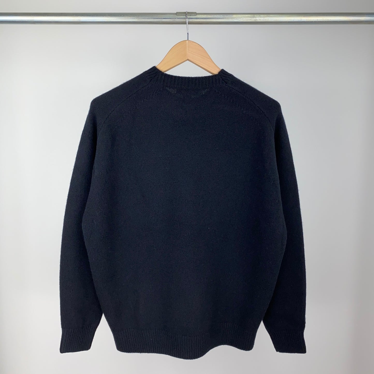 H BEAUTY & YOUTH 長袖ニット メンズ L 黒系【中古】