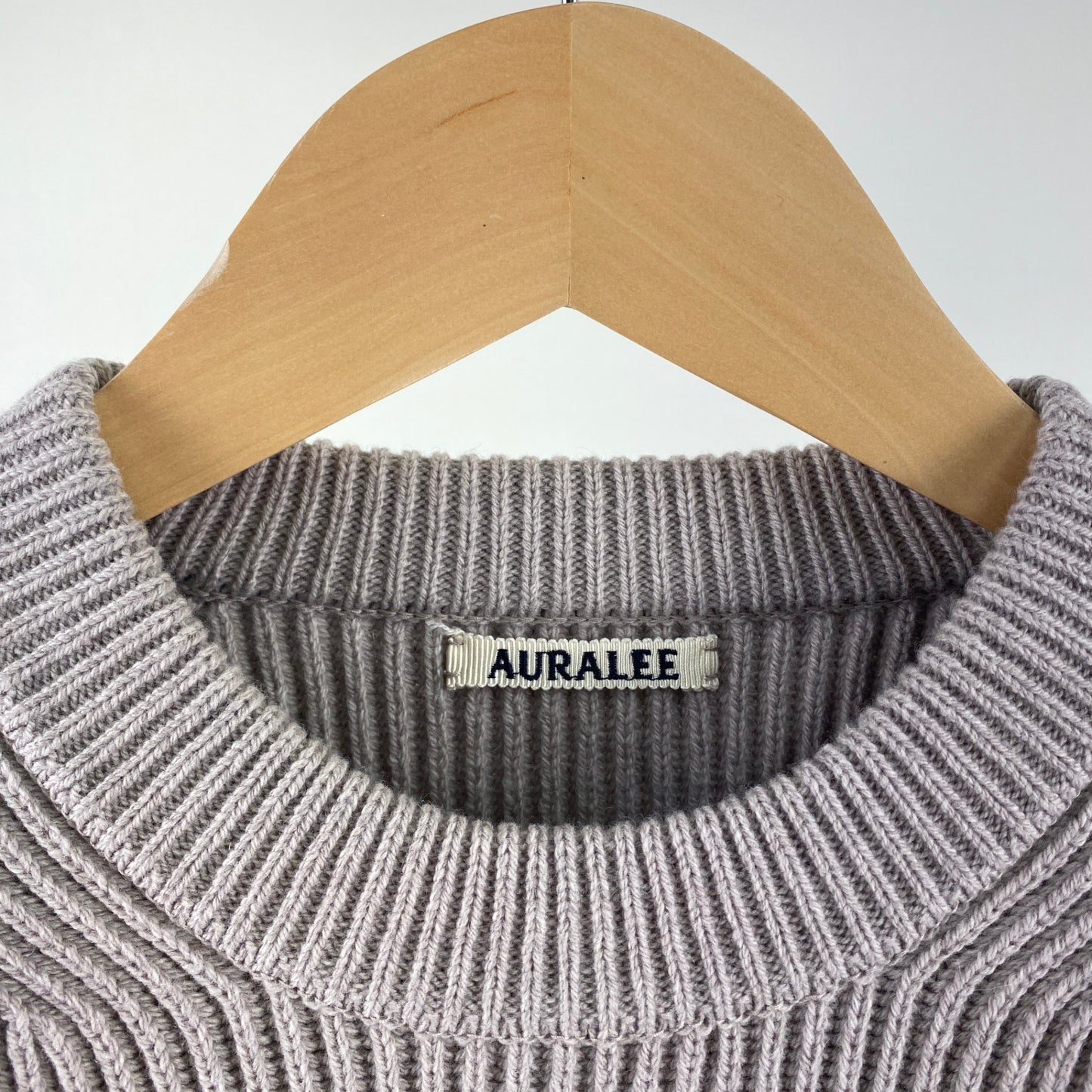 AURALEE 長袖ニット メンズ XL グレー系【中古】