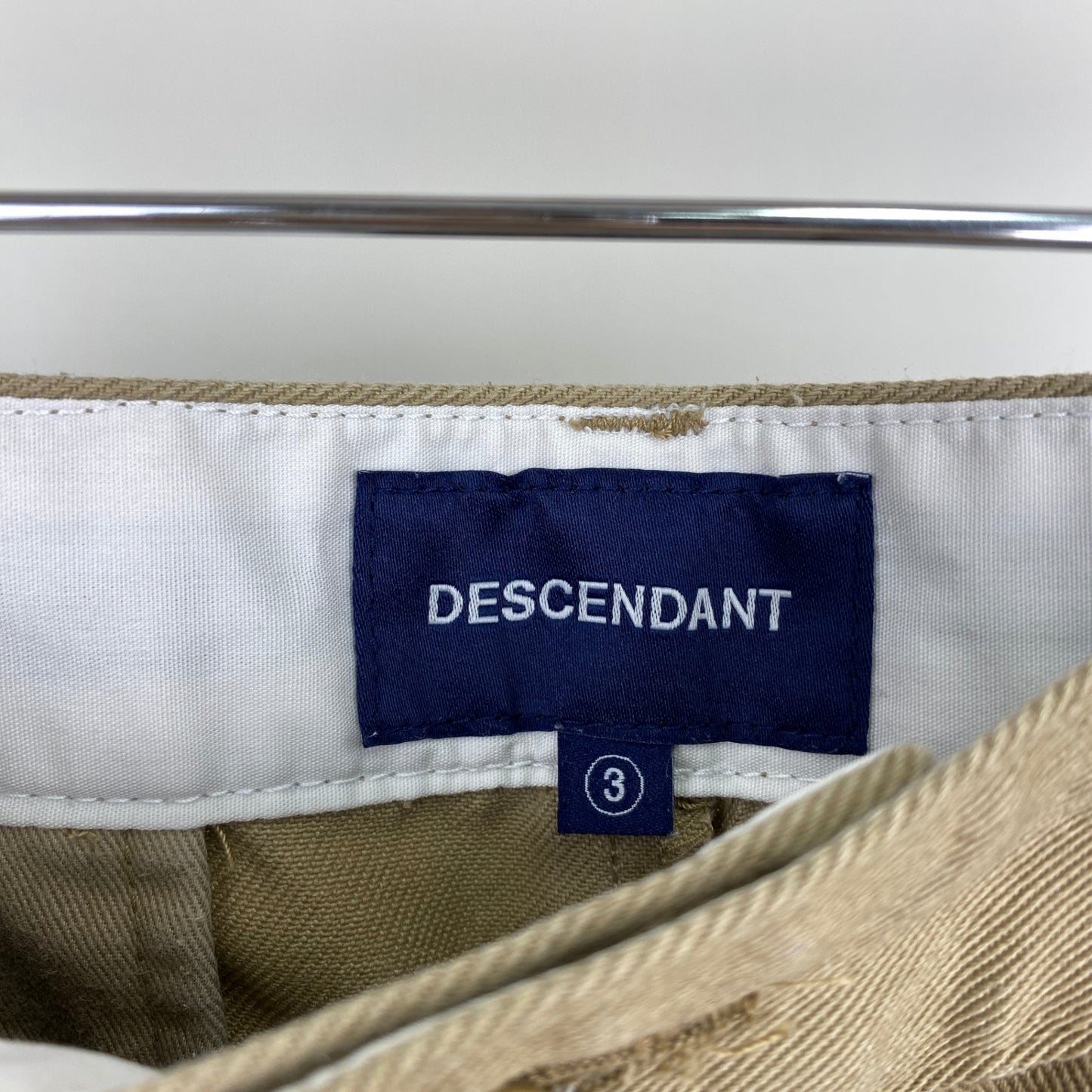 DESCENDANT チノショーツ メンズ L ベージュ系【中古】