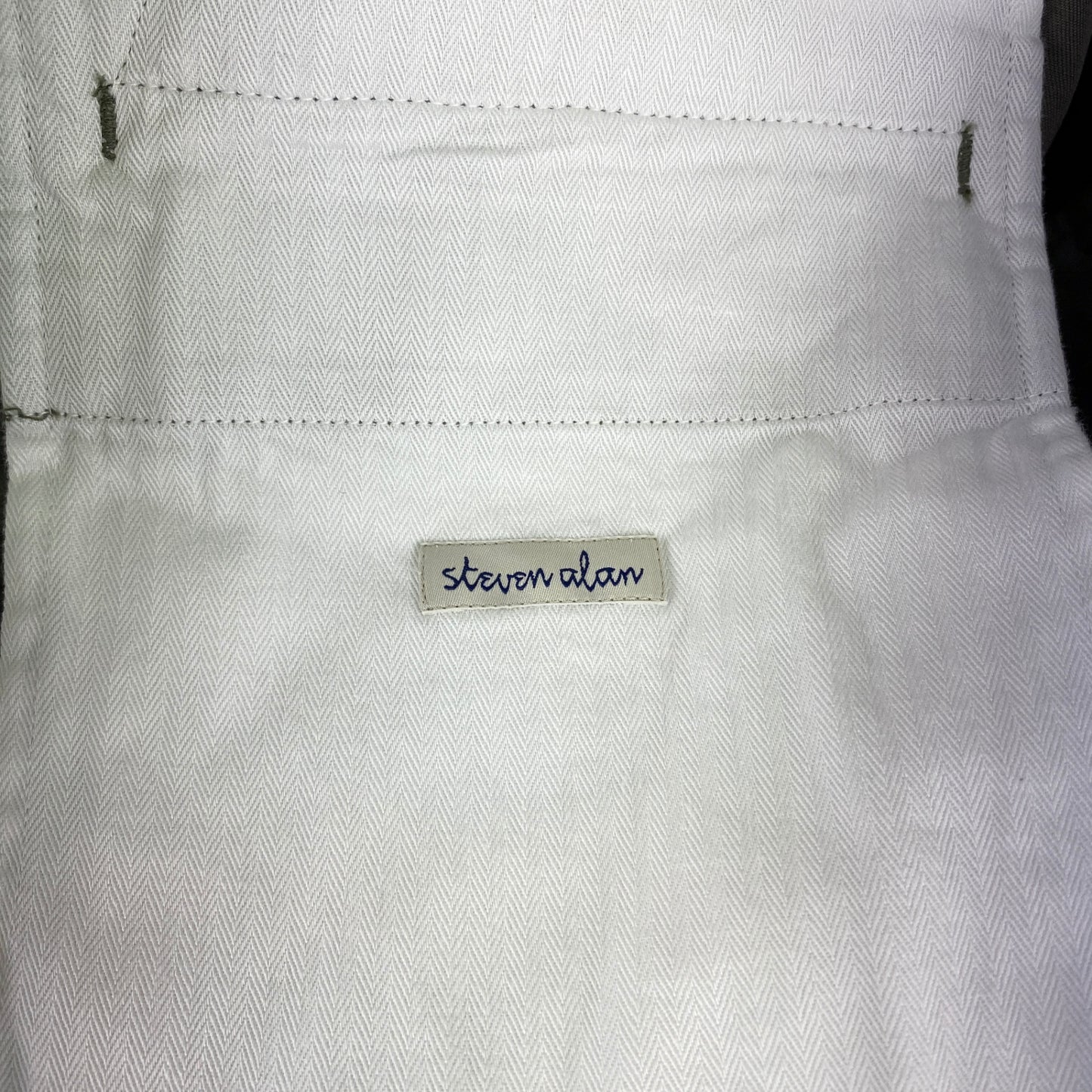 Steven alan チノパン メンズ L カーキ系【中古】