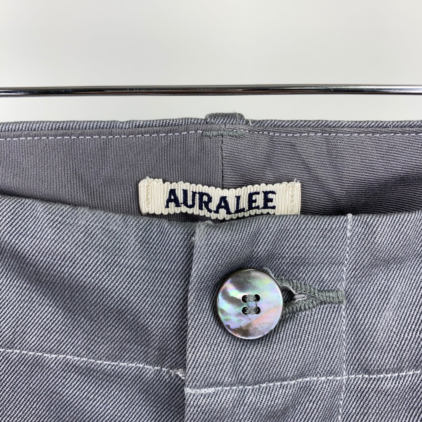 AURALEE パンツ メンズ XL グレー系【中古】