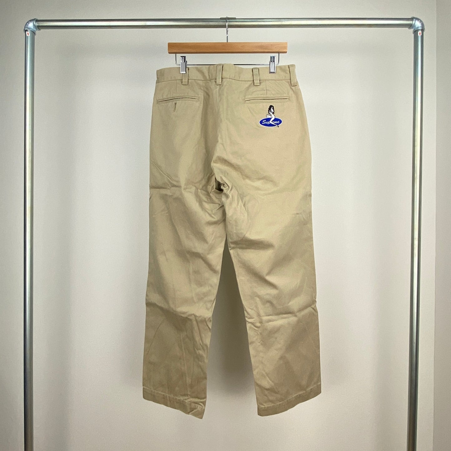 SUPREME チノパン メンズ L ベージュ系【中古】