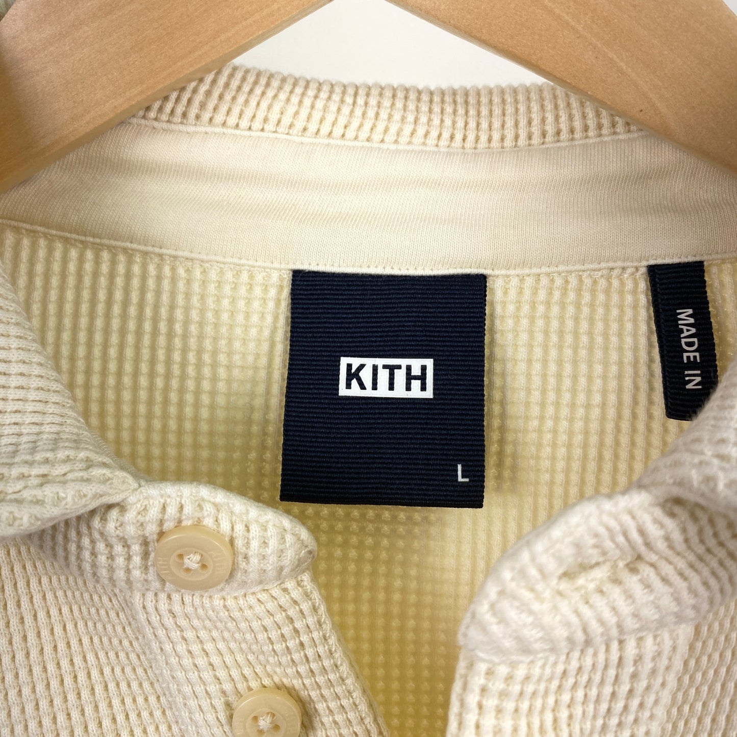 KITH ロンT メンズ L ベージュ系【中古】