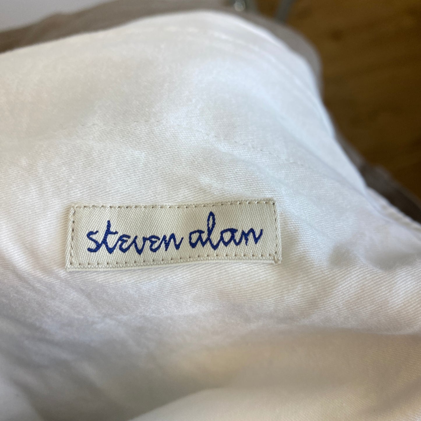 Steven alan スラックス メンズ L ベージュ系【中古】