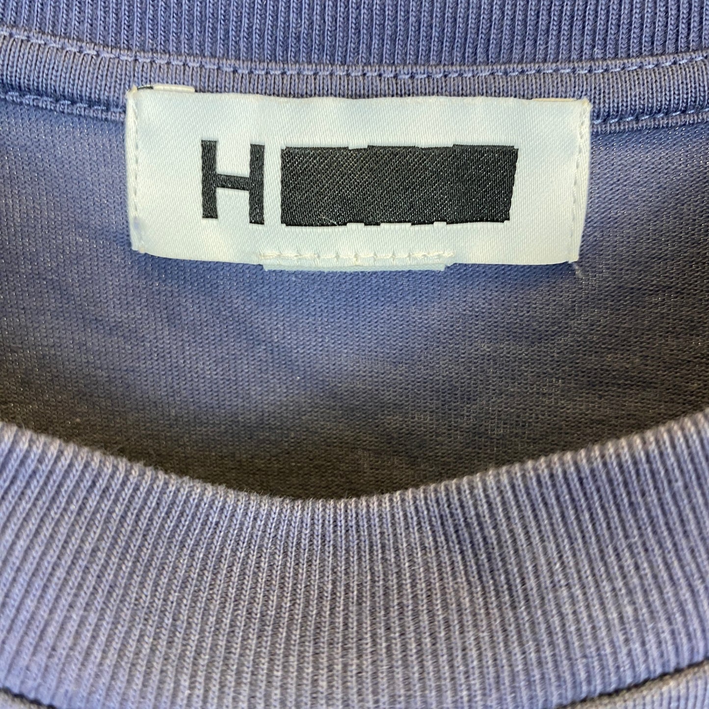 H BEAUTY & YOUTH 半袖Tシャツ メンズ L 青系【中古】