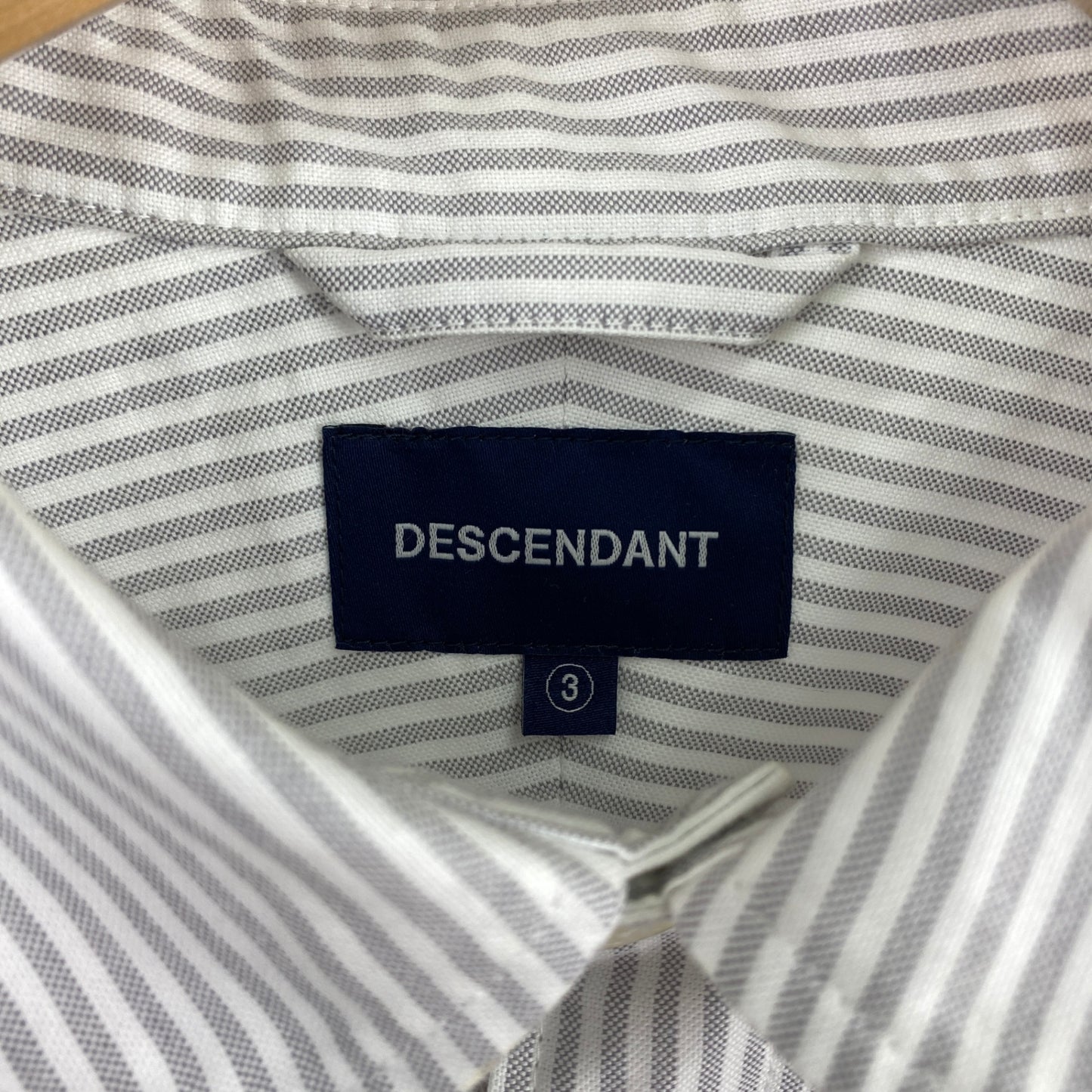 DESCENDANT 長袖シャツ メンズ XL グレー系【中古】