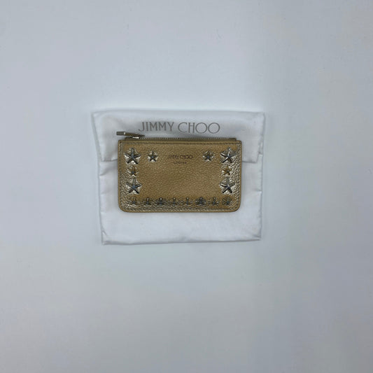 JIMMY CHOO 財布 レディーズ F ベージュ系【中古】