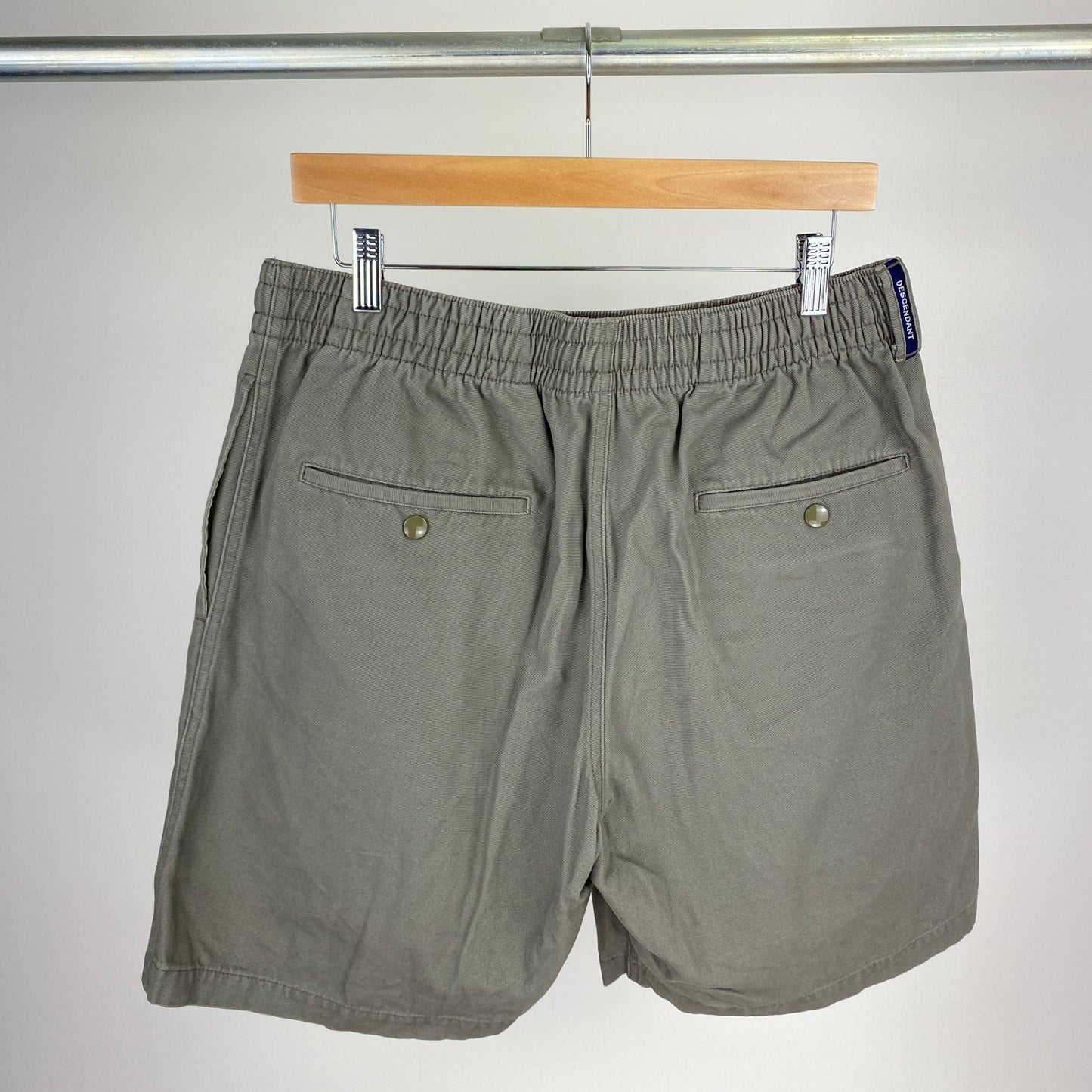 DESCENDANT イージーショーツ メンズ XL 緑系【中古】