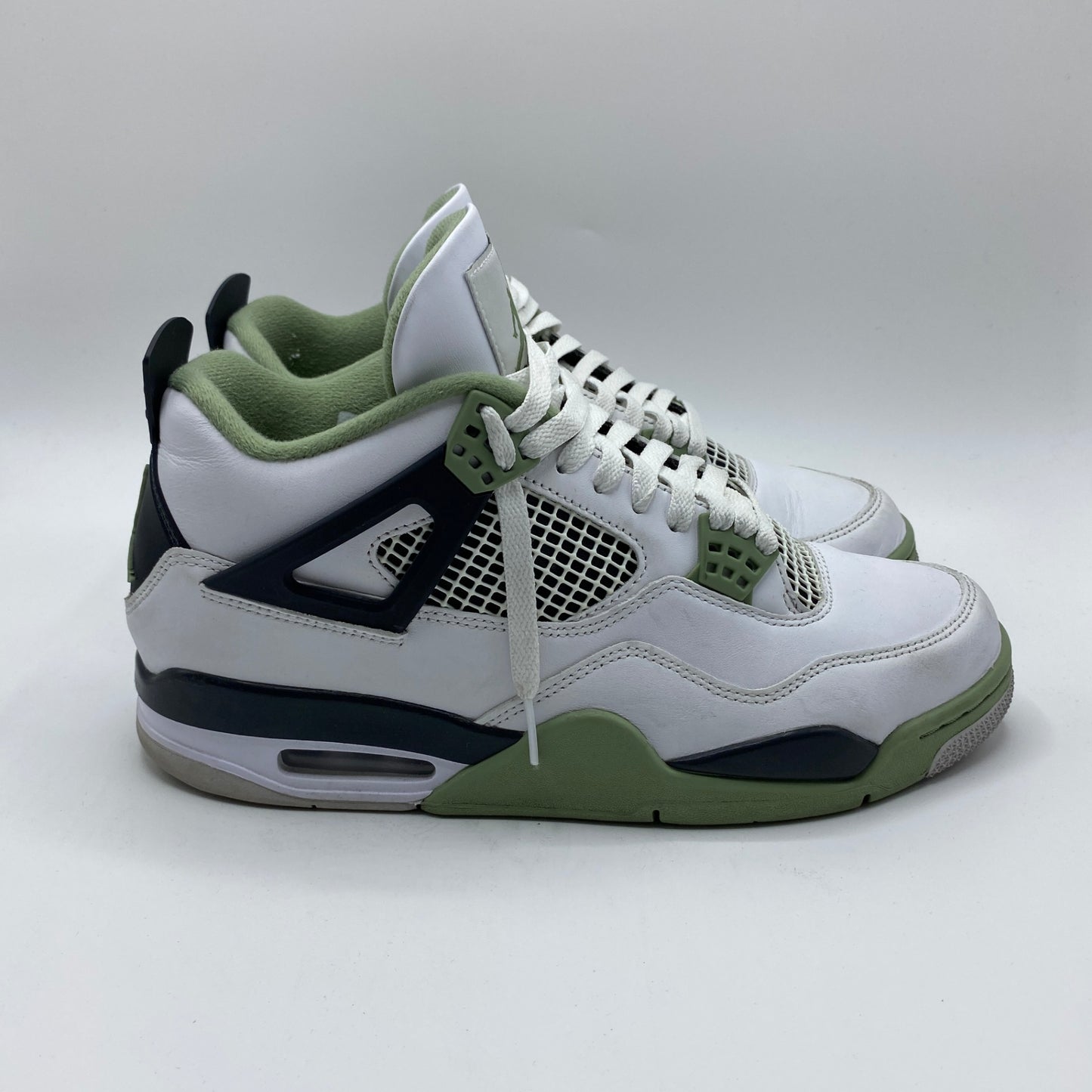 NIKE AIR JORDAN 4 スニーカー メンズ 29cm 緑系【中古】