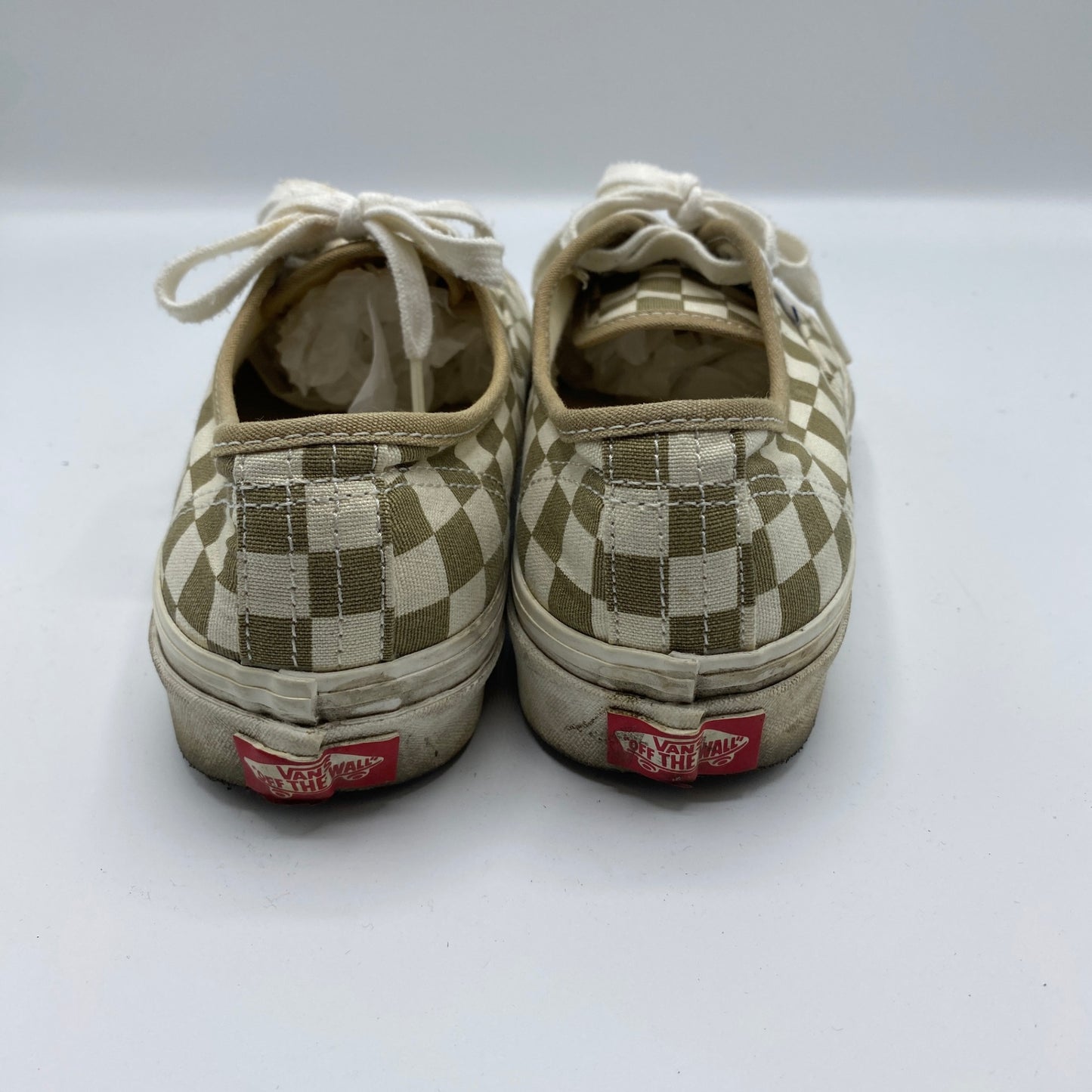 VANS authentic レディーズ 23.5cm カーキ系【中古】