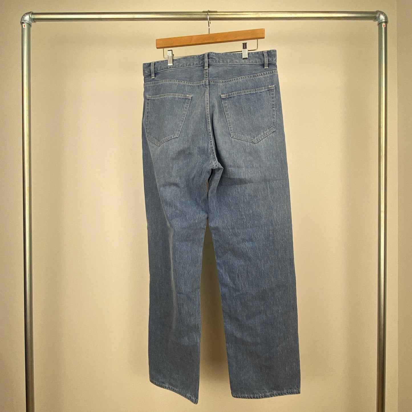 AURALEE デニムパンツ メンズ XL 青系【中古】