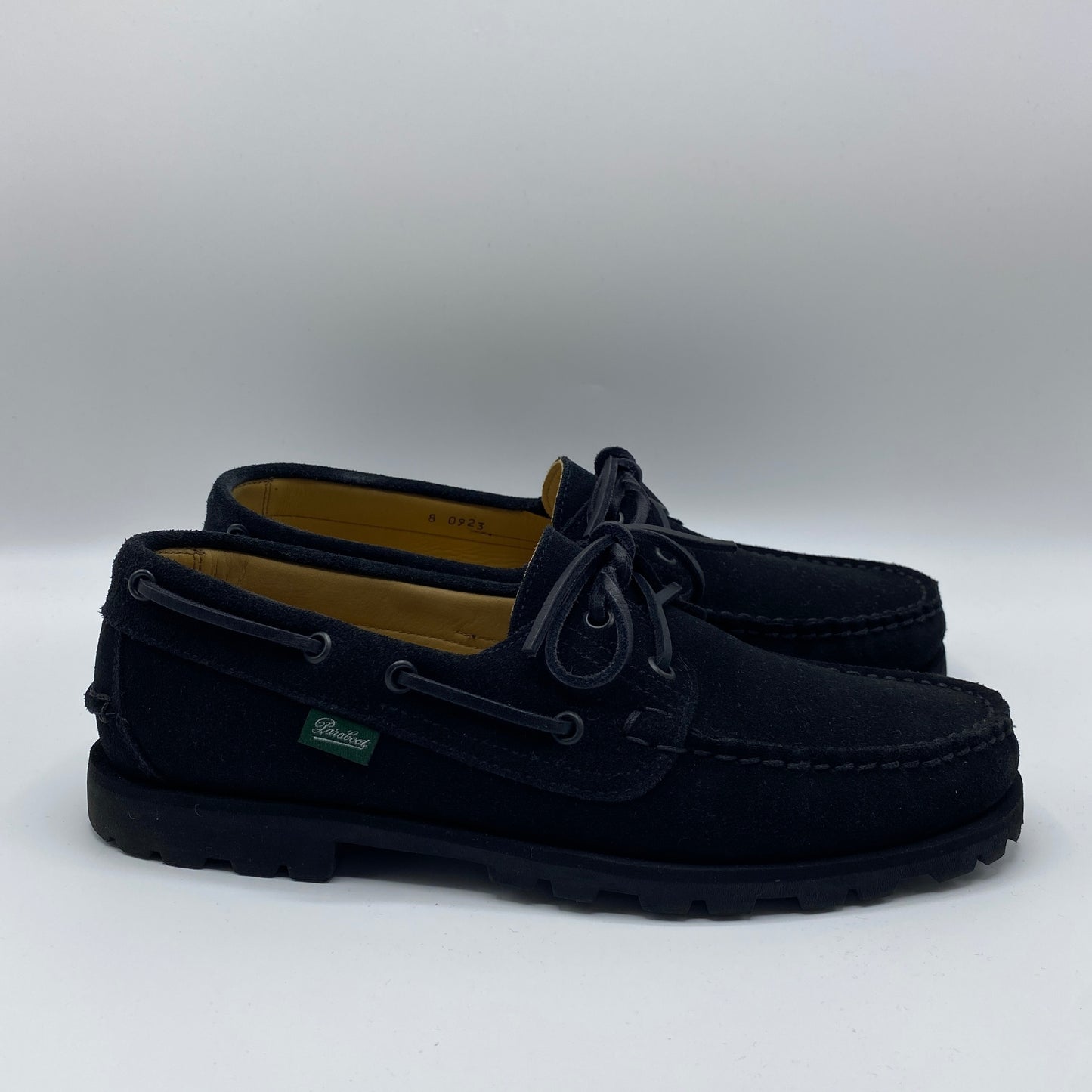 Paraboot デッキシューズ メンズ 27cm 黒系【中古】