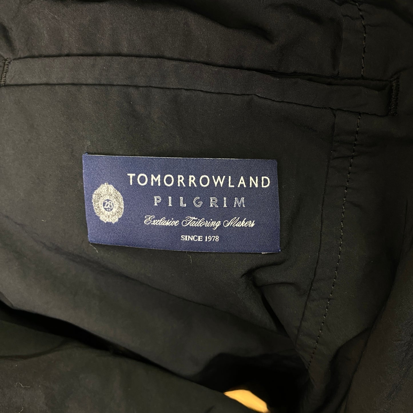 TOMORROWLAND ステンカラーコート メンズ L 黒系【中古】