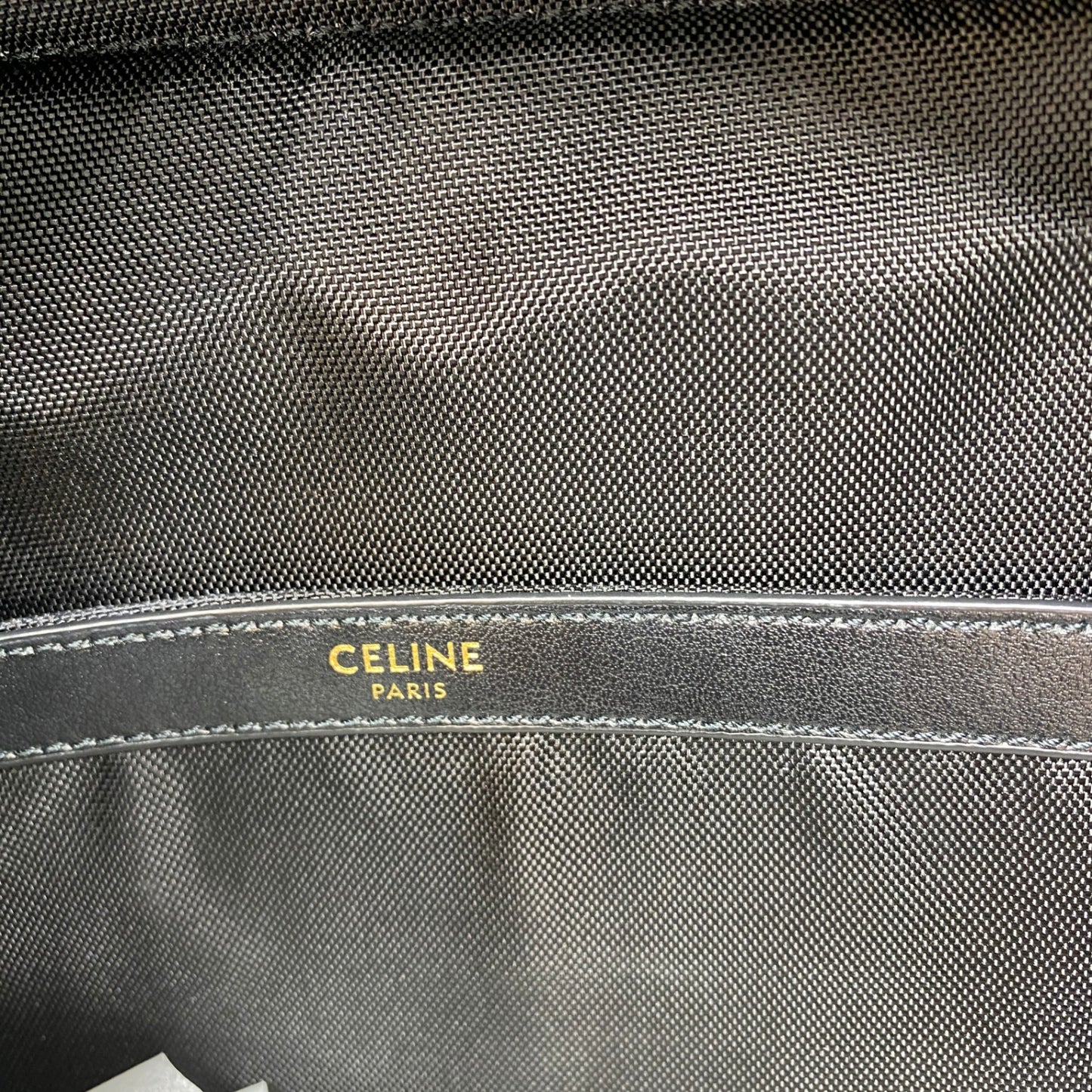 CELINE ナイロンバックパック メンズ F 黒系【中古】