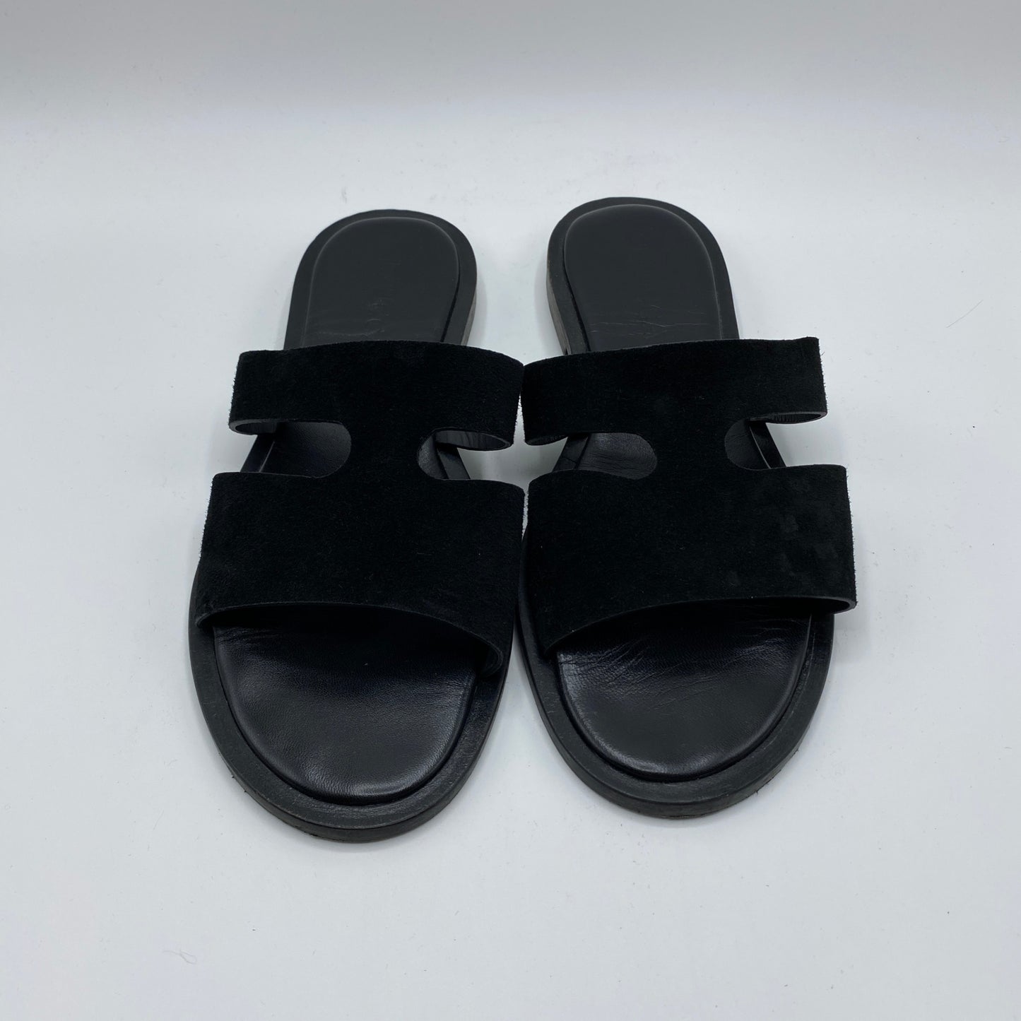 L/UCCA サンダル メンズ 25.5cm 黒系【中古】