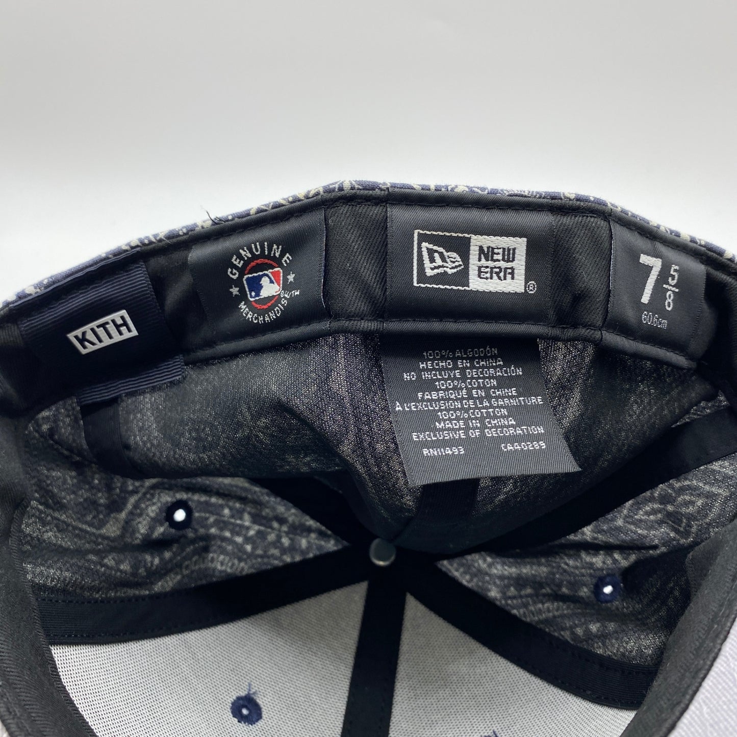 KITH キャップ メンズ XL 水色系【中古】