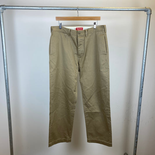 SUPREME チノパン メンズ M ベージュ系【中古】