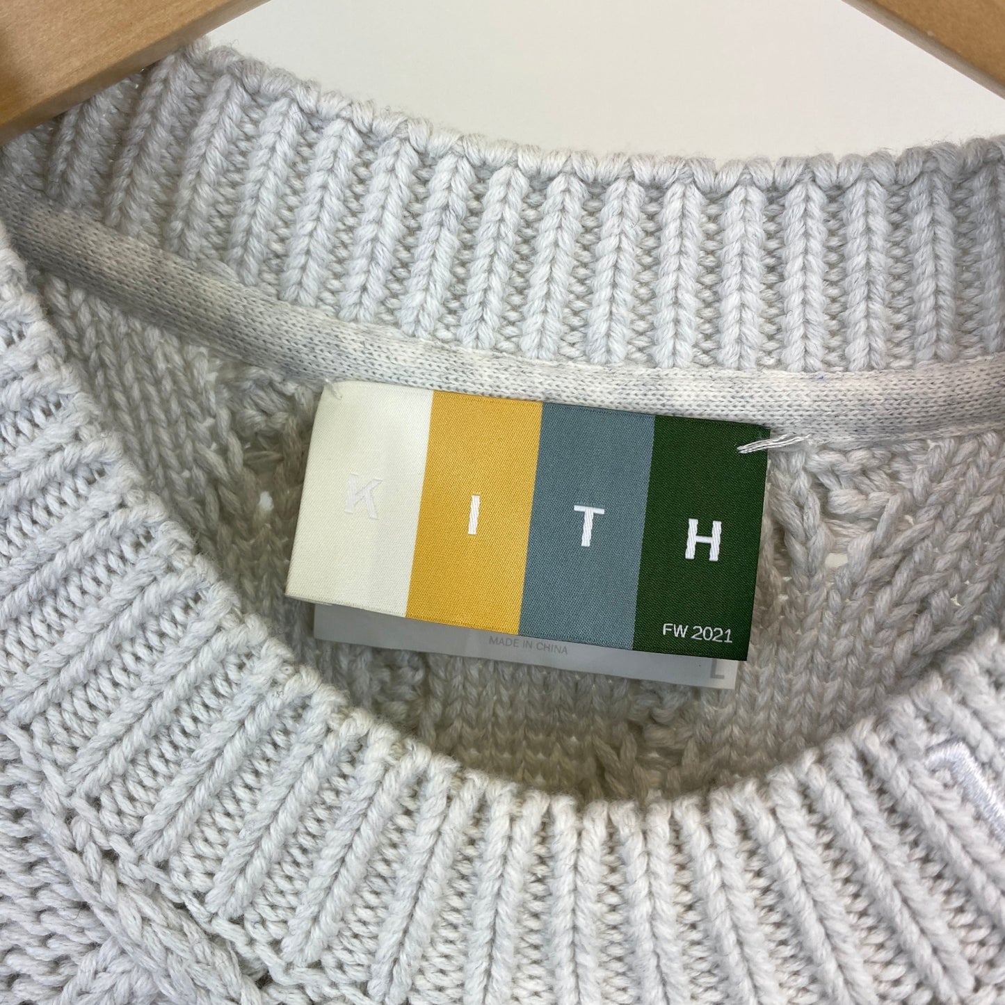 KITH ニット L 白系【中古】