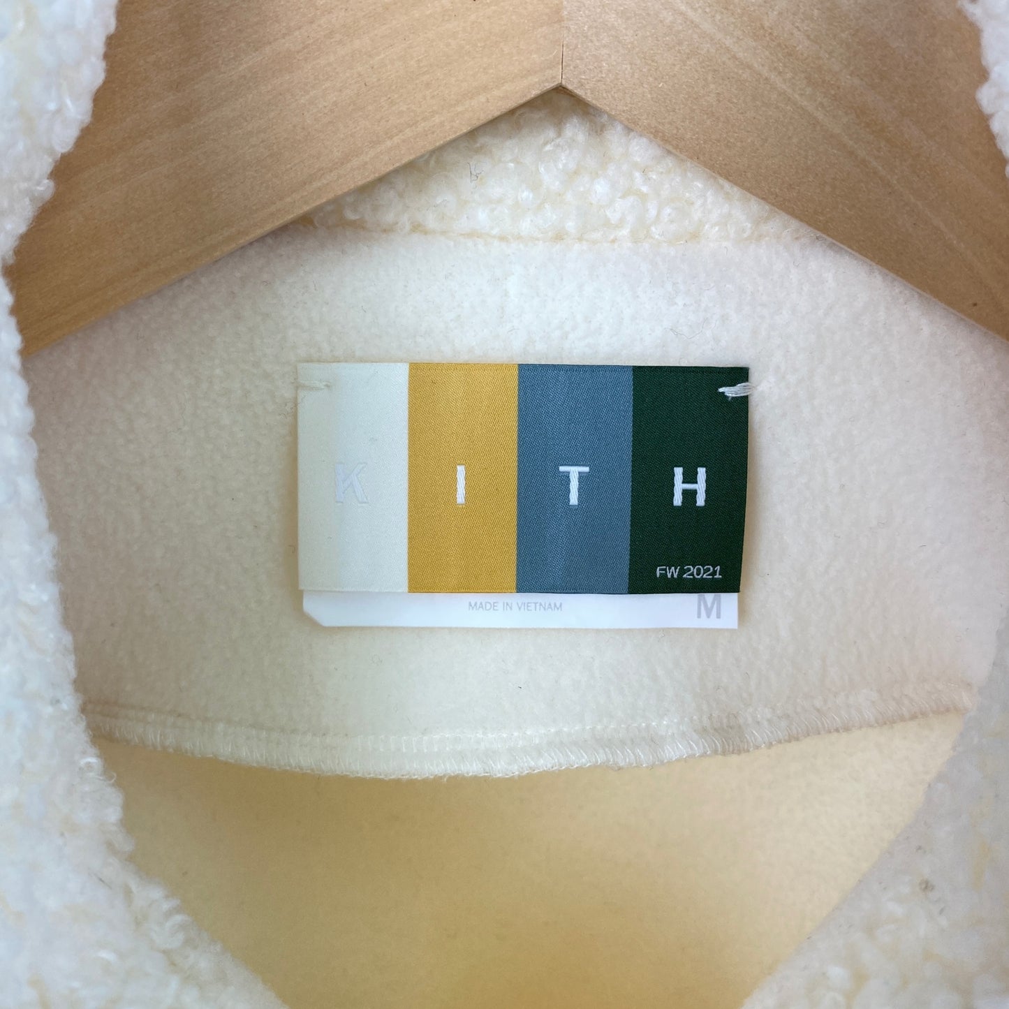 KITH フリース メンズ M 白系【中古】