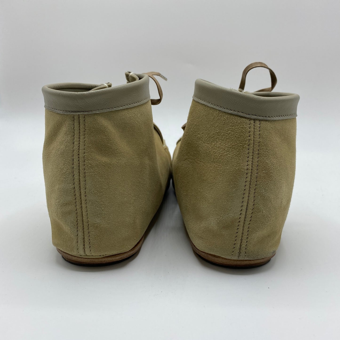 AURALEE モカシンブーツ メンズ 27cm ベージュ系【中古】