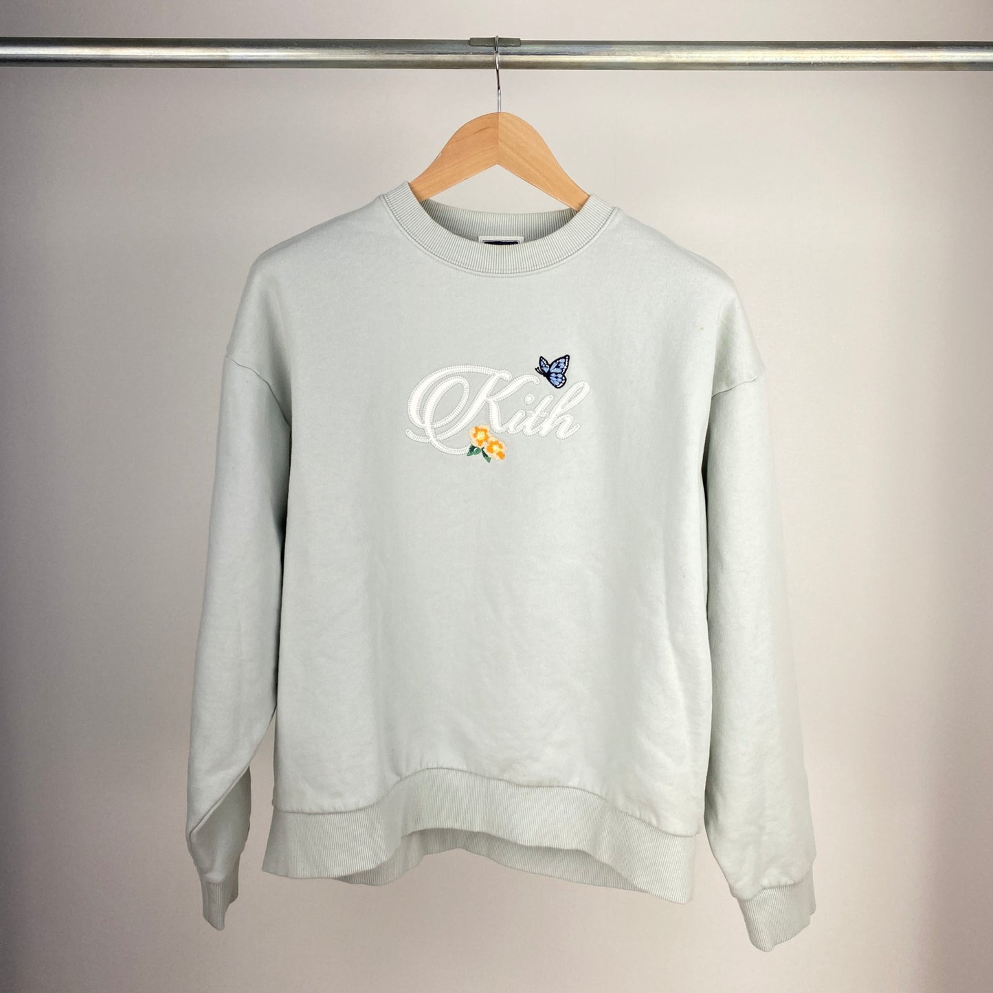 KITH クルーネックスウェット メンズ L 青系【中古】