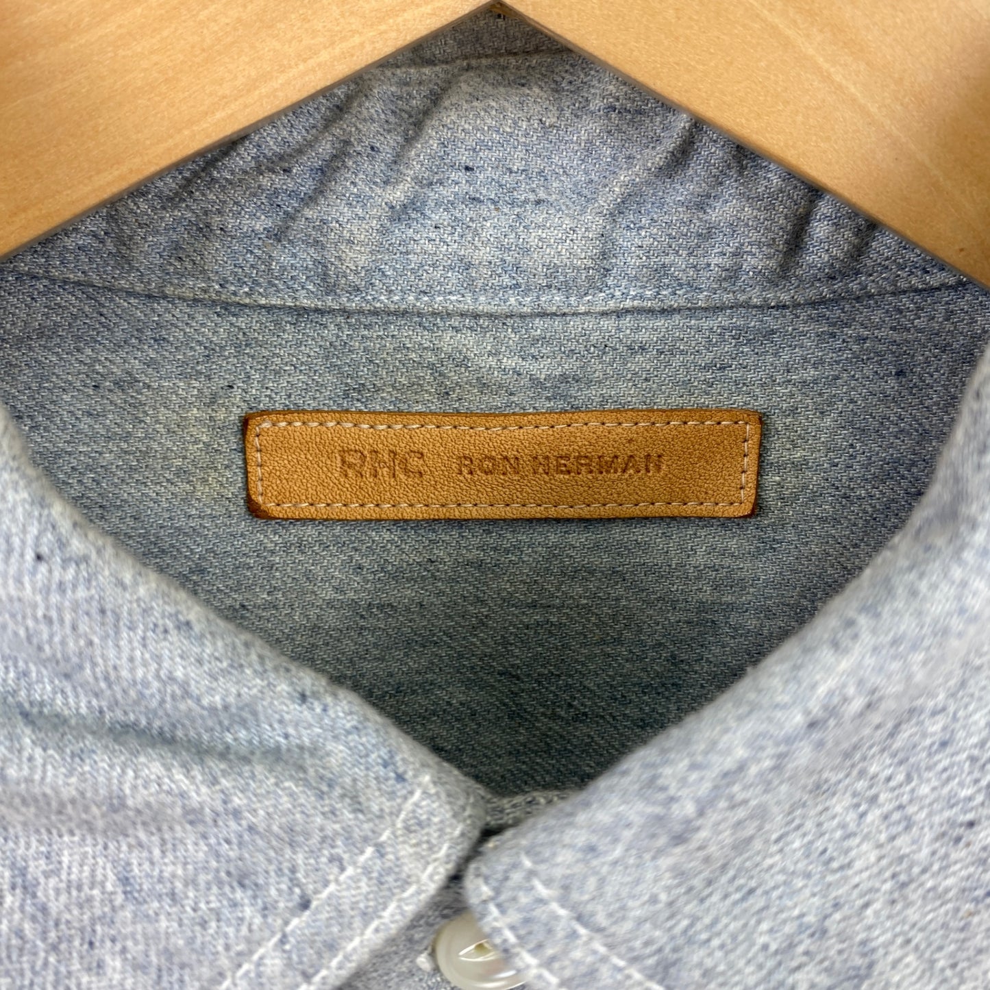 RHC 長袖シャツ メンズ L 青系【中古】