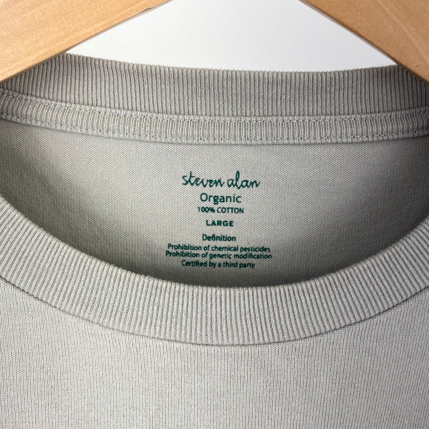 Steven alan 半袖者Tシャツ メンズ L グレー系【中古】