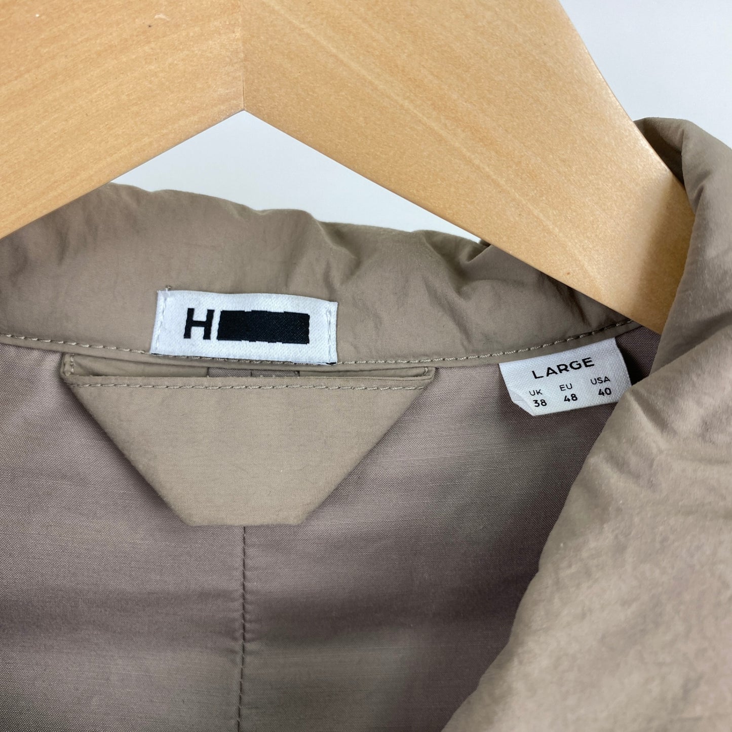 H BEAUTY&YOUTH ブルゾン メンズ L ベージュ系【中古】