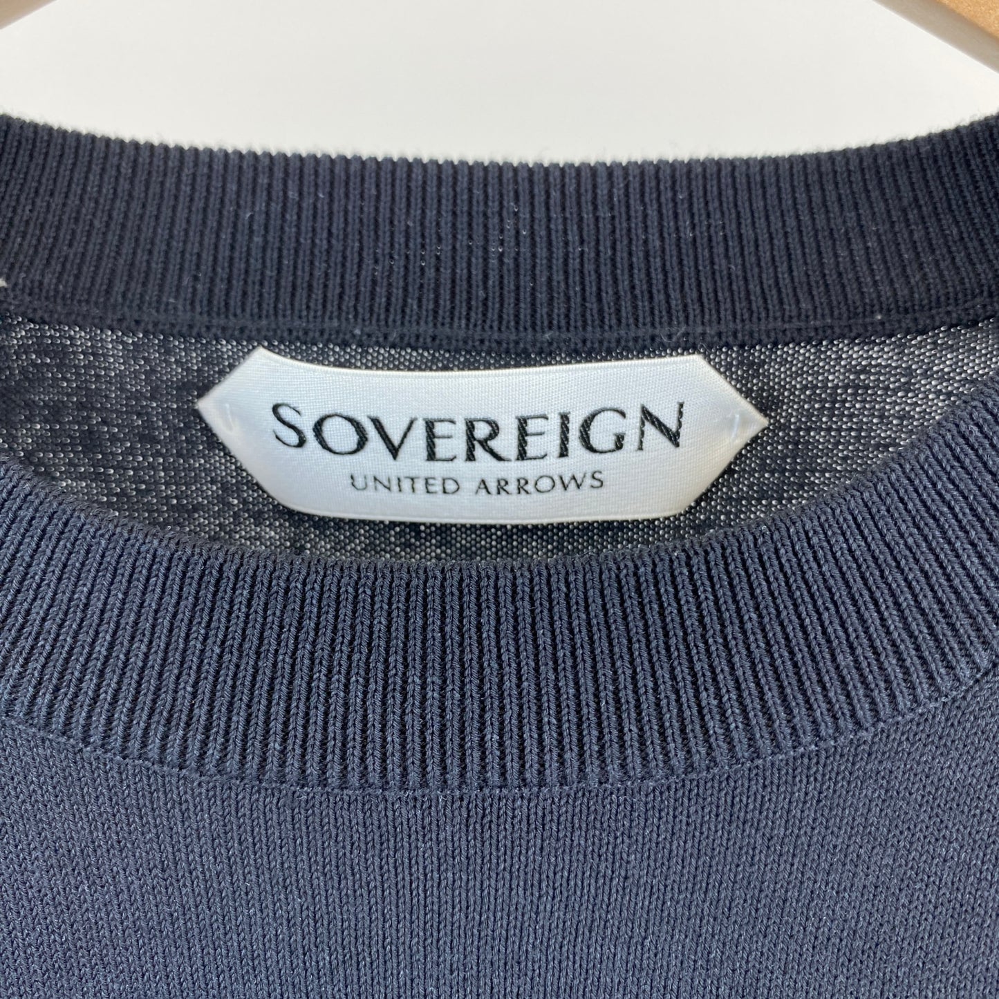 SOVEREIGN 半袖ニット メンズ XL 黒系【中古】