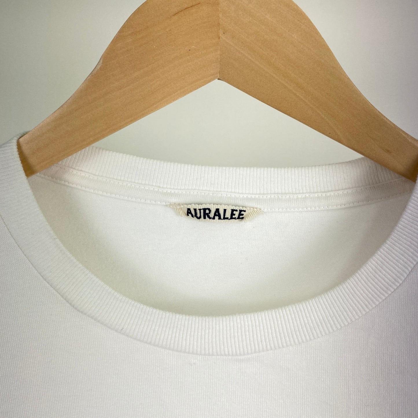 AURALEE Tシャツ メンズ XL 白系【中古】