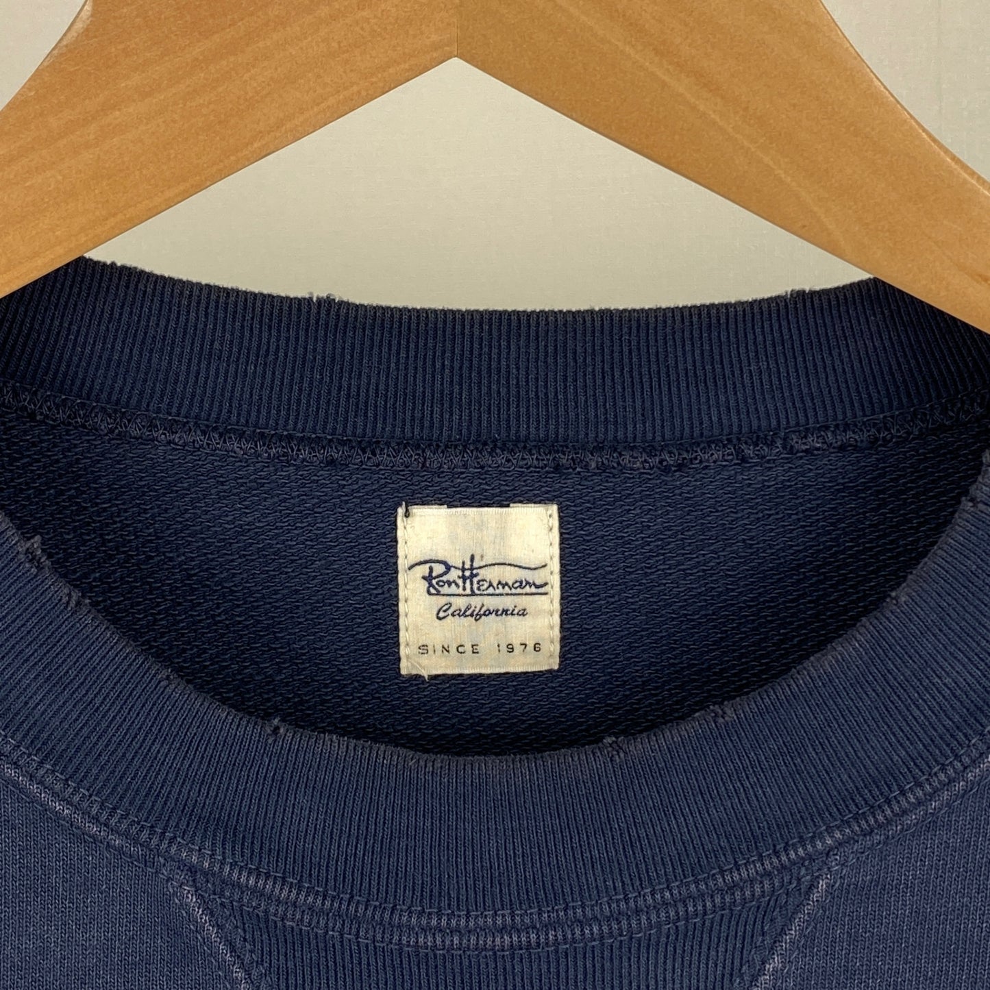 Ron Herman ダメージスウェット メンズ L 紺系【中古】