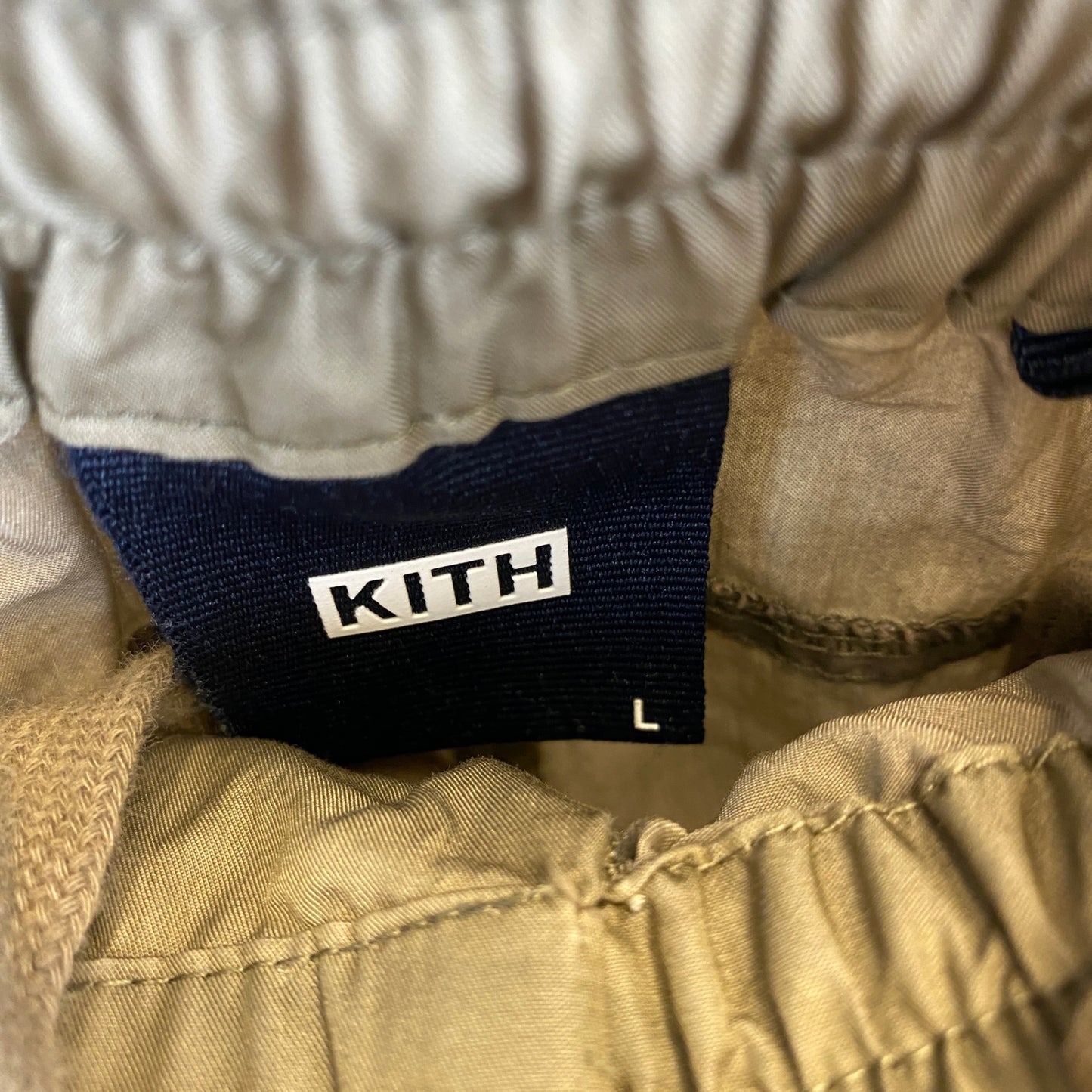 KITH カーゴショーツ メンズ L カーキ系【中古】