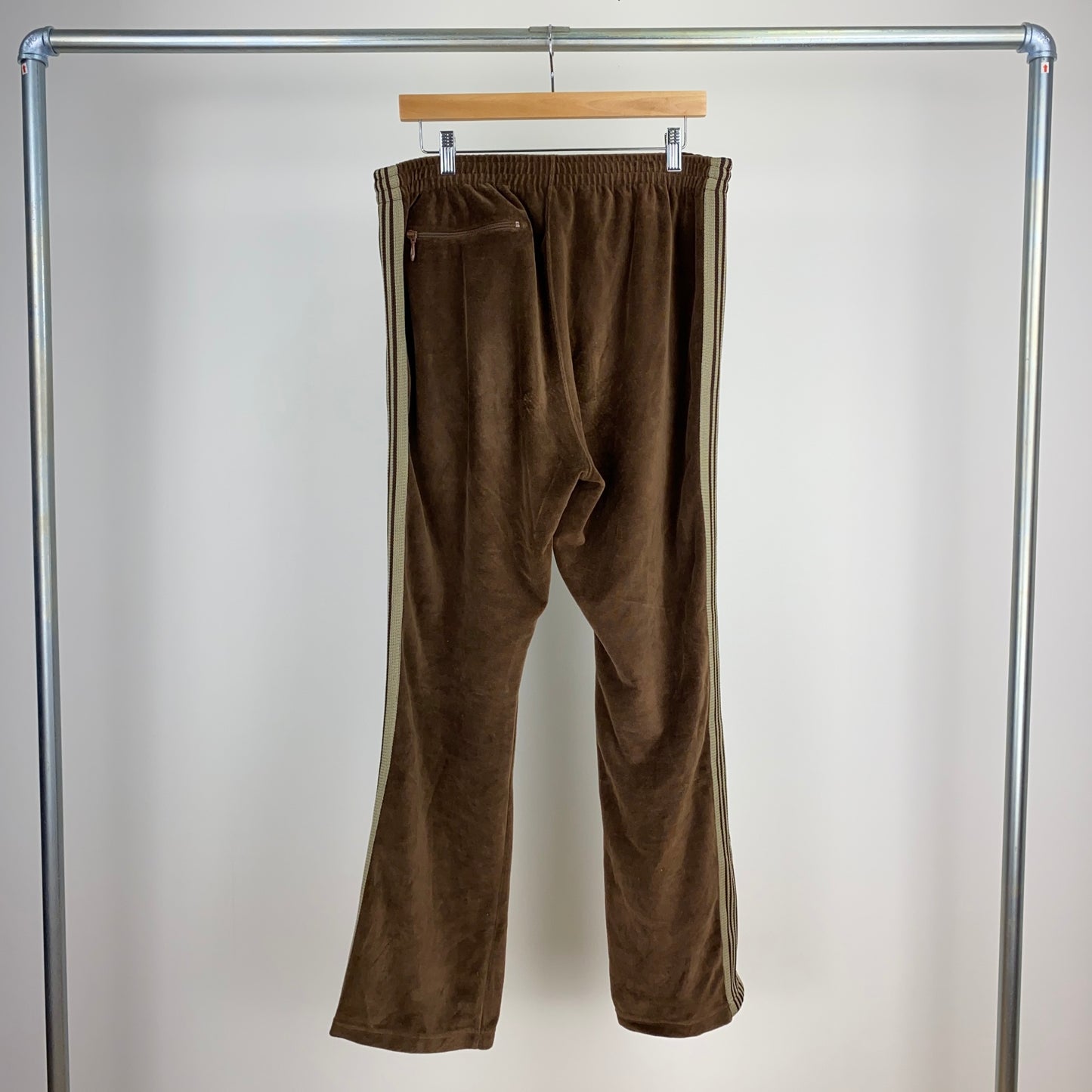 NEEDLES ジャージパンツ メンズ L 茶系【中古】