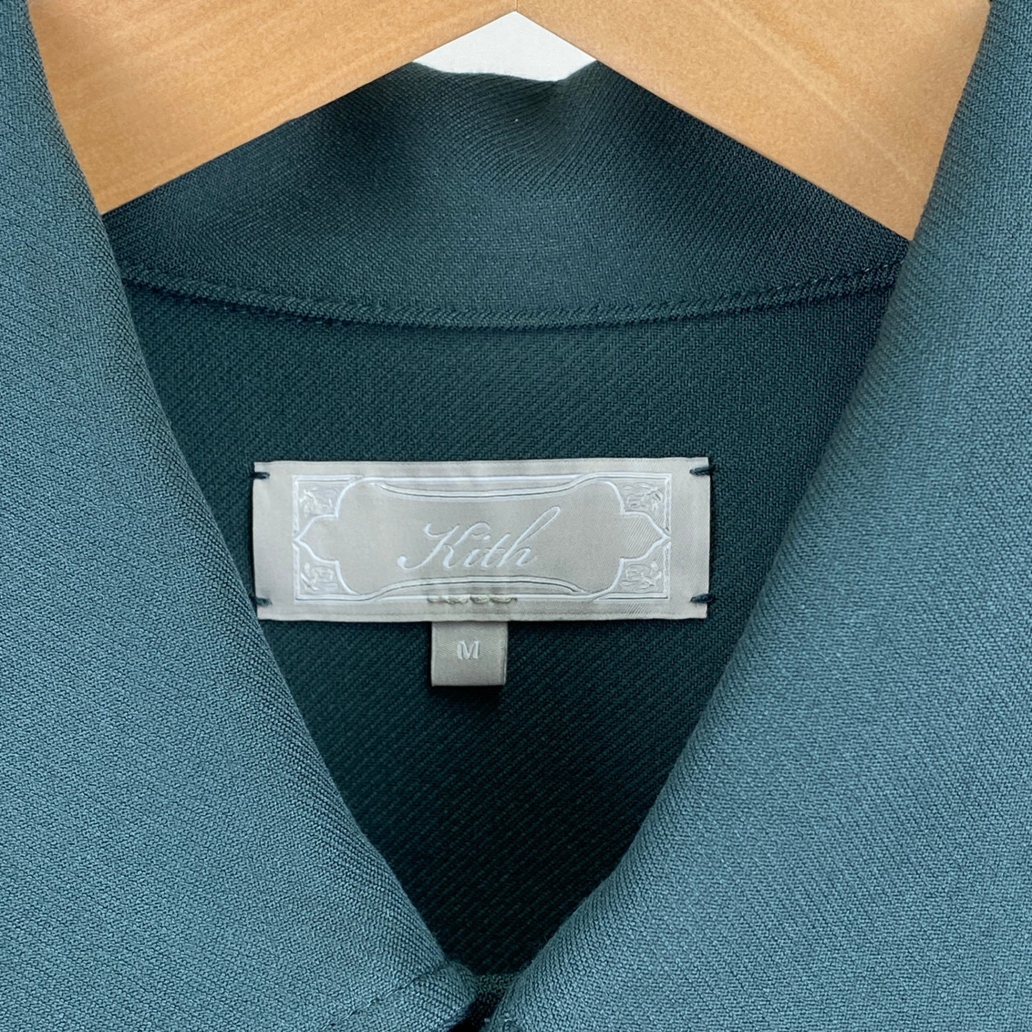 KITH 長袖シャツ メンズ M 緑系【中古】