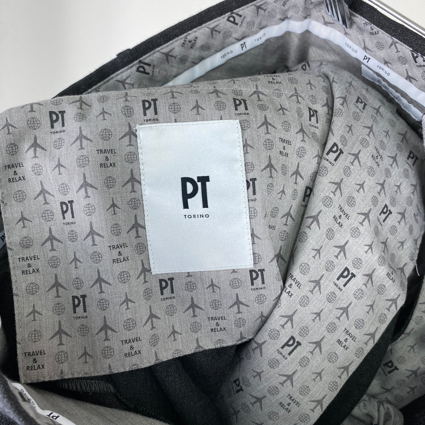 PT TORINO スラックス メンズ XL グレー系【中古】