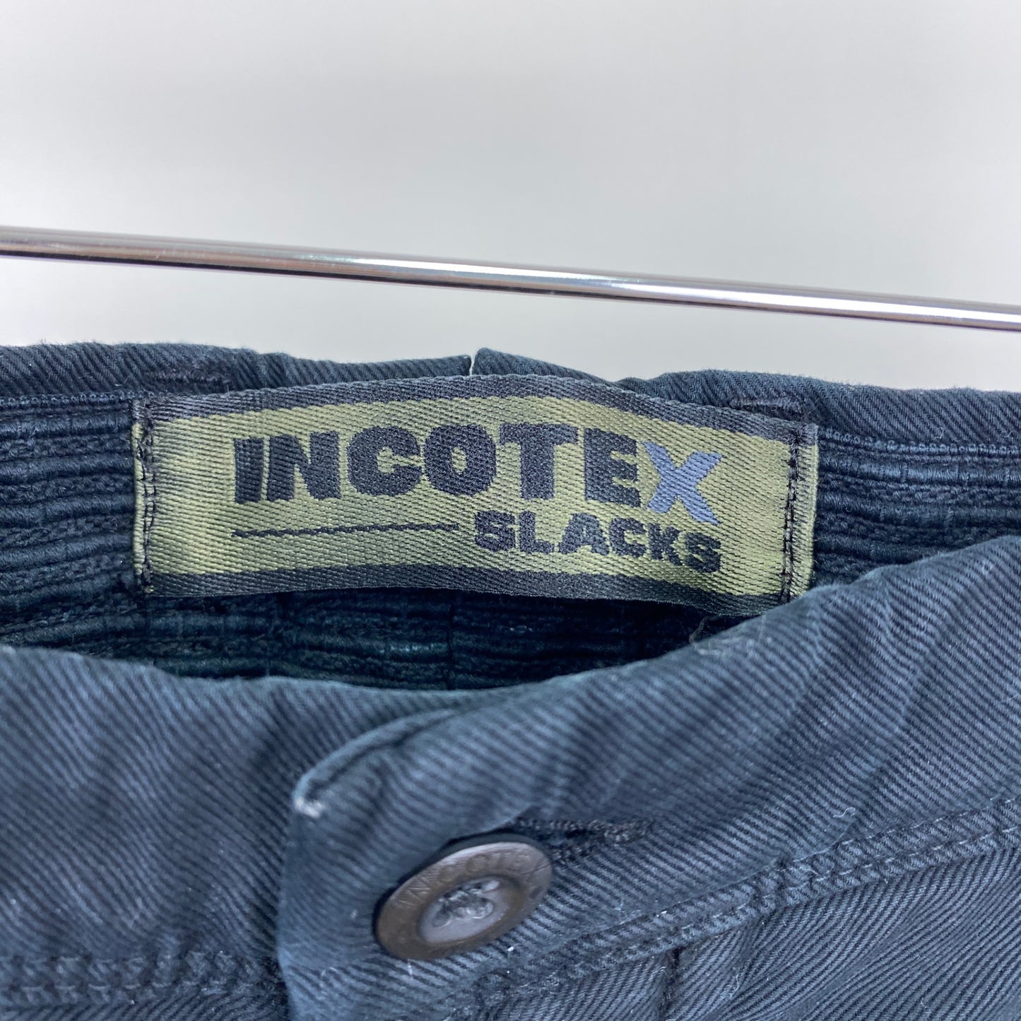 INCOTEX カジュアルパンツ メンズ XL 黒系【中古】