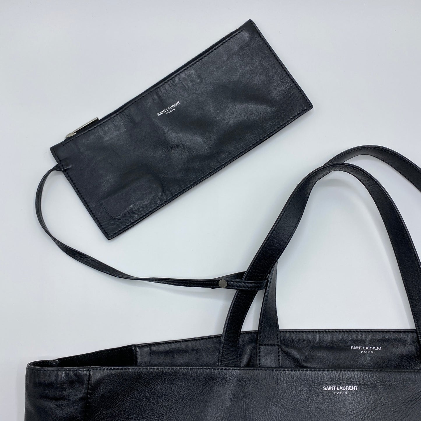 Saint Laurent トートバッグ メンズ F 黒系【中古】